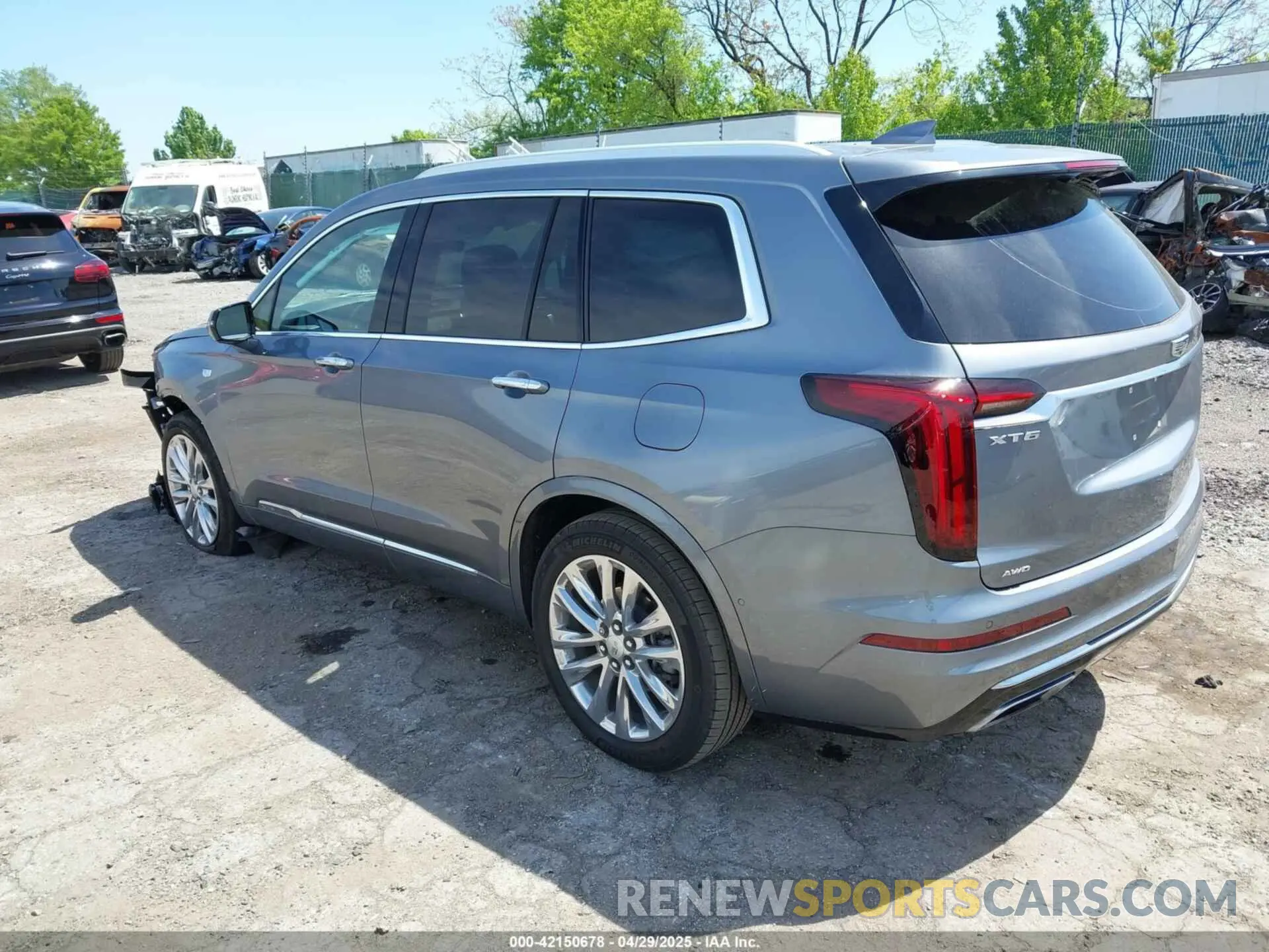 3 Photograph of a damaged car 1GYKPDRS4NZ146284 CADILLAC XT6 2022