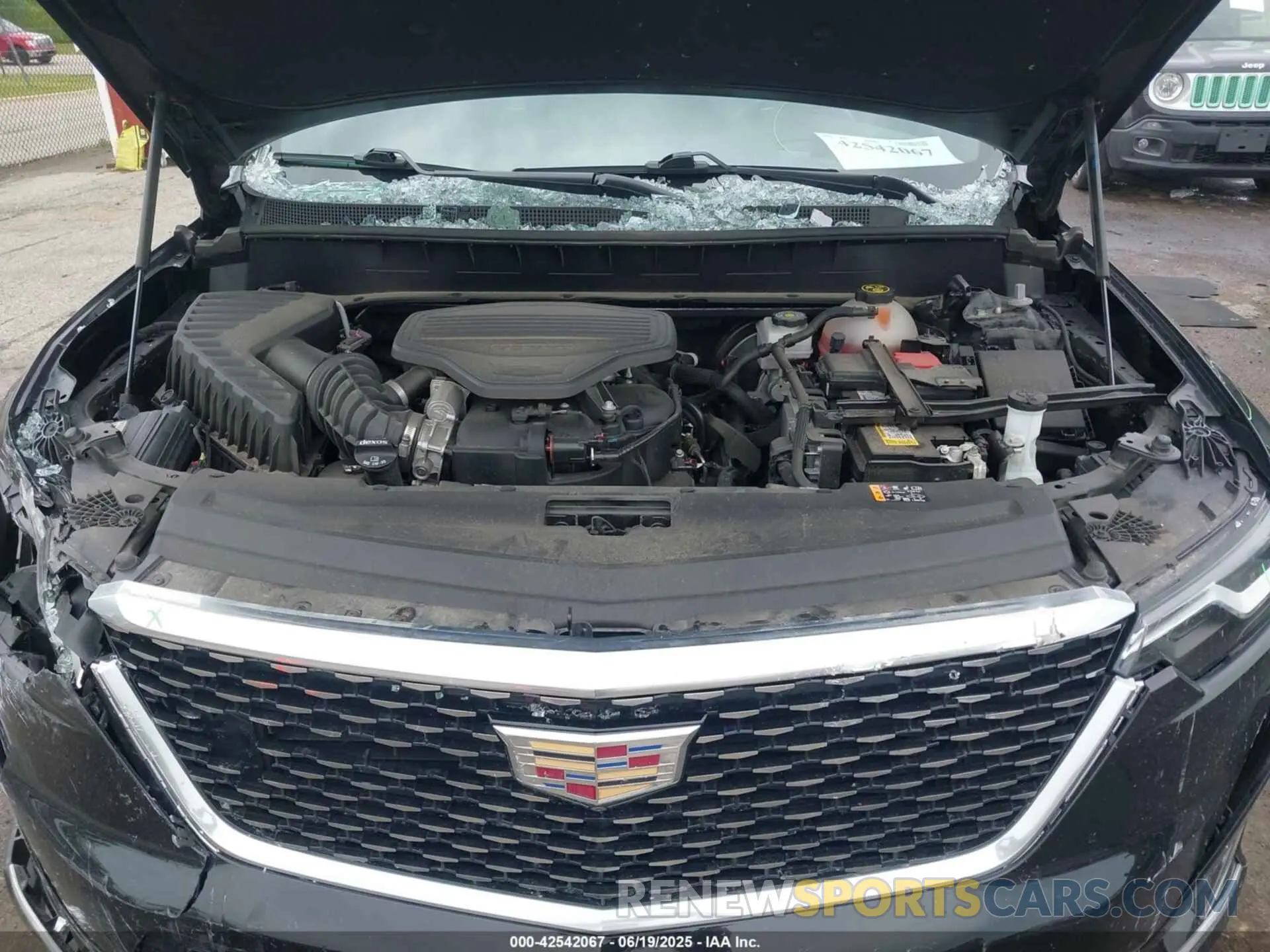 10 Photograph of a damaged car 1GYKPDRS6NZ156380 CADILLAC XT6 2022