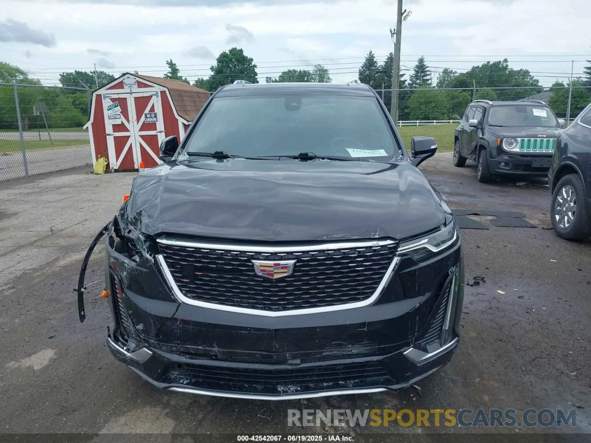 12 Photograph of a damaged car 1GYKPDRS6NZ156380 CADILLAC XT6 2022
