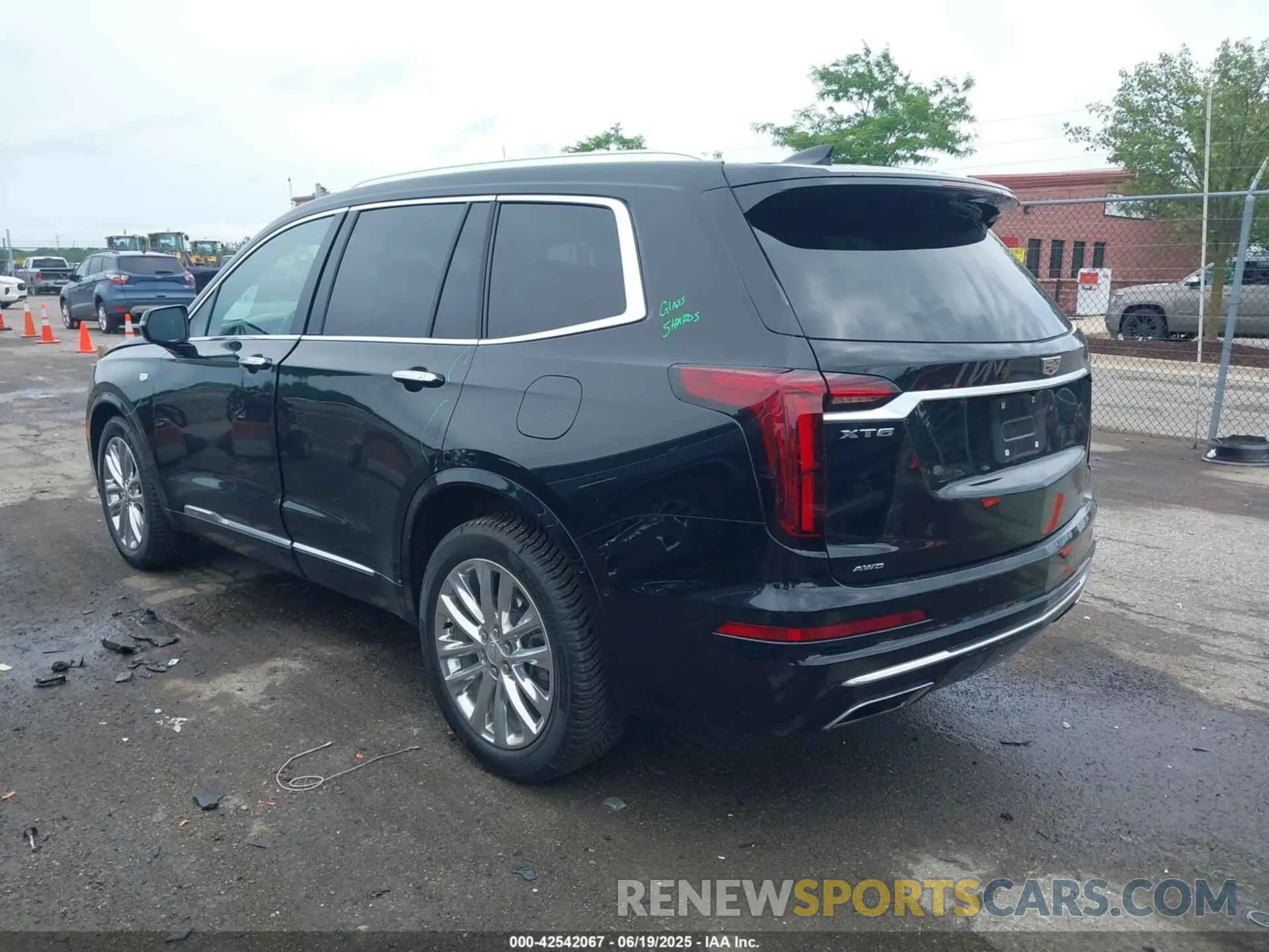 3 Photograph of a damaged car 1GYKPDRS6NZ156380 CADILLAC XT6 2022