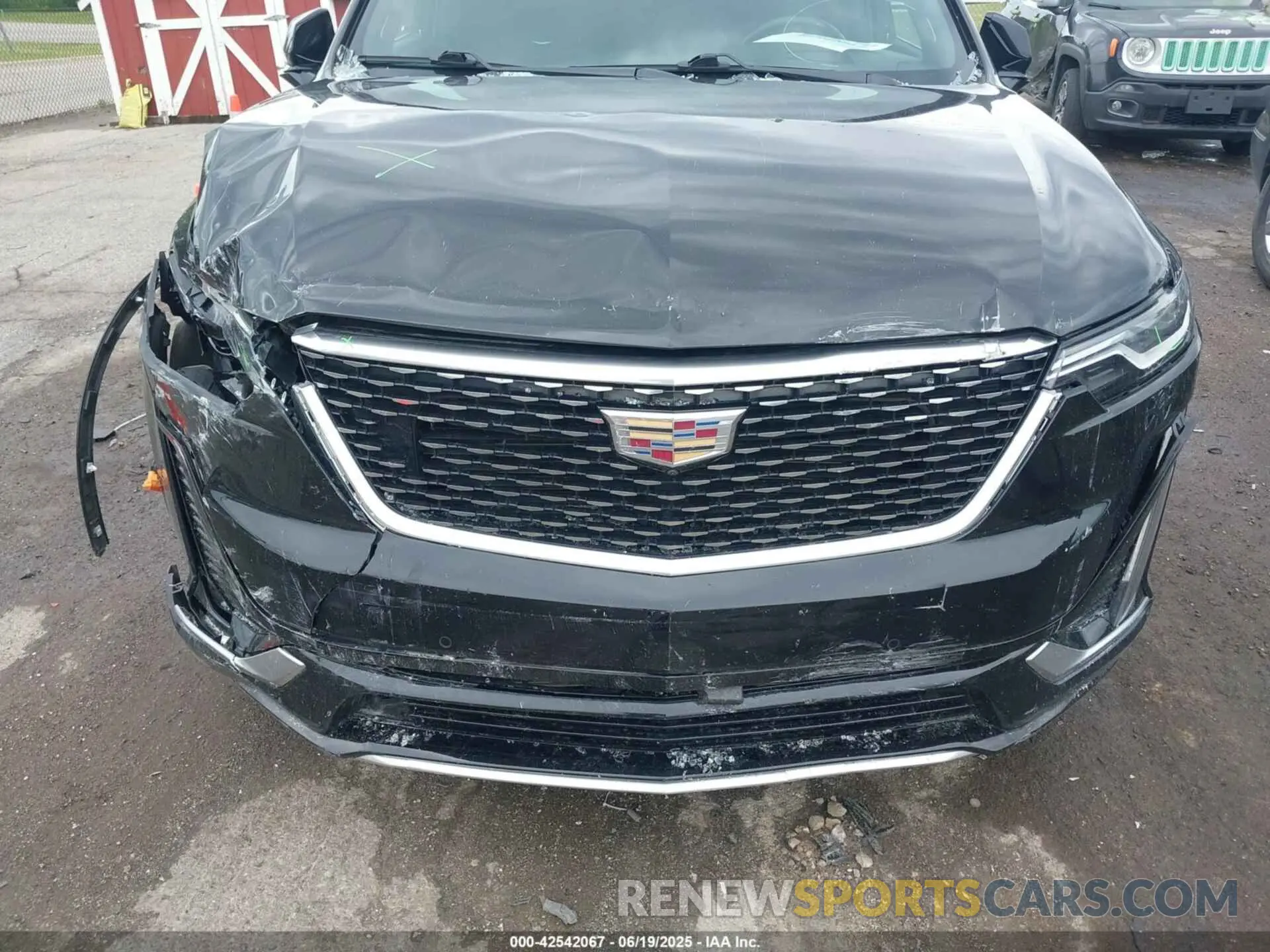6 Photograph of a damaged car 1GYKPDRS6NZ156380 CADILLAC XT6 2022