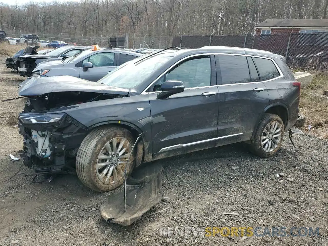 1 Фотография поврежденного автомобиля 1GYKPDRS9NZ120814 CADILLAC XT6 2022