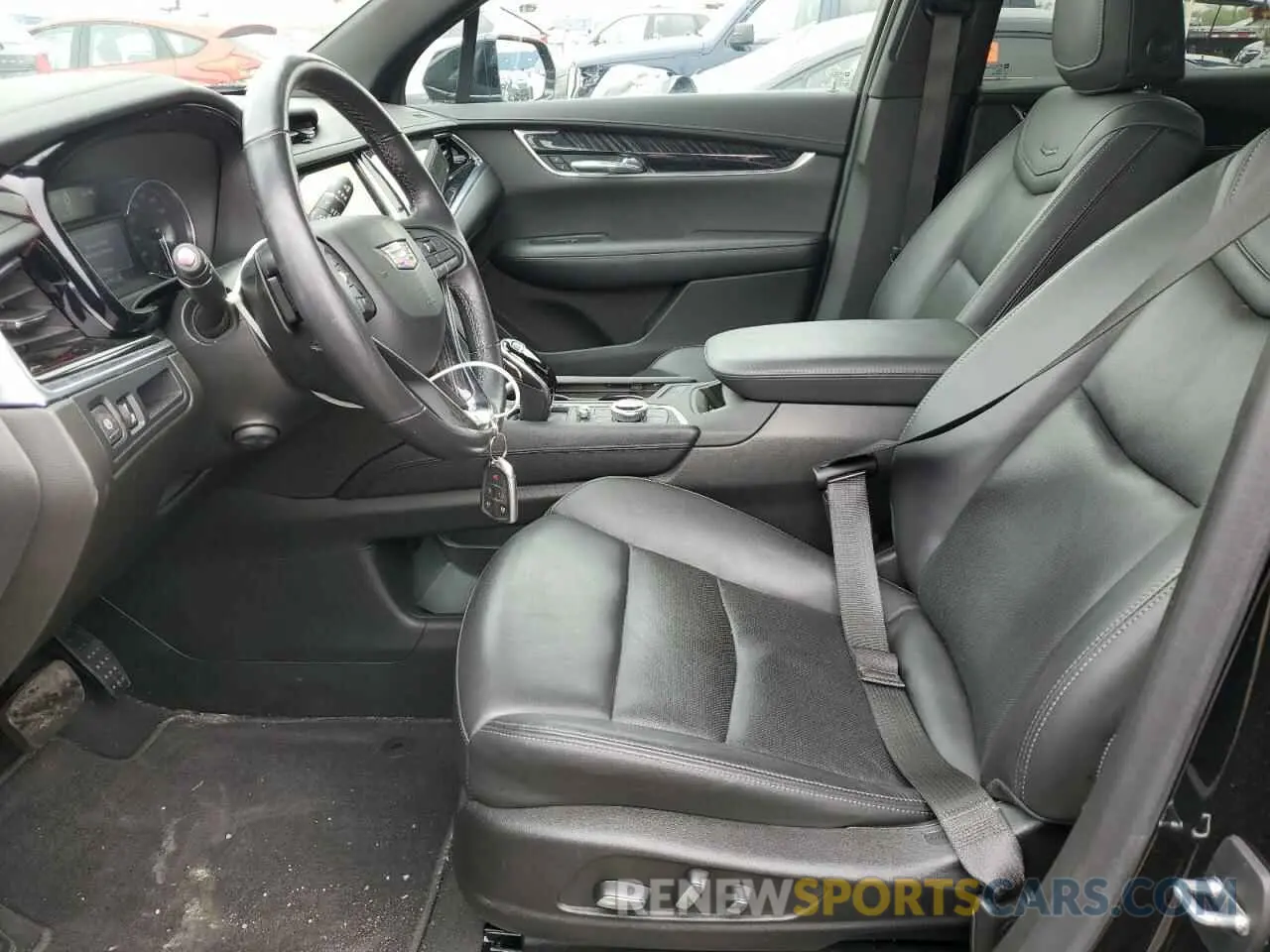 7 Photograph of a damaged car 1GYKPDRSXNZ161744 CADILLAC XT6 2022