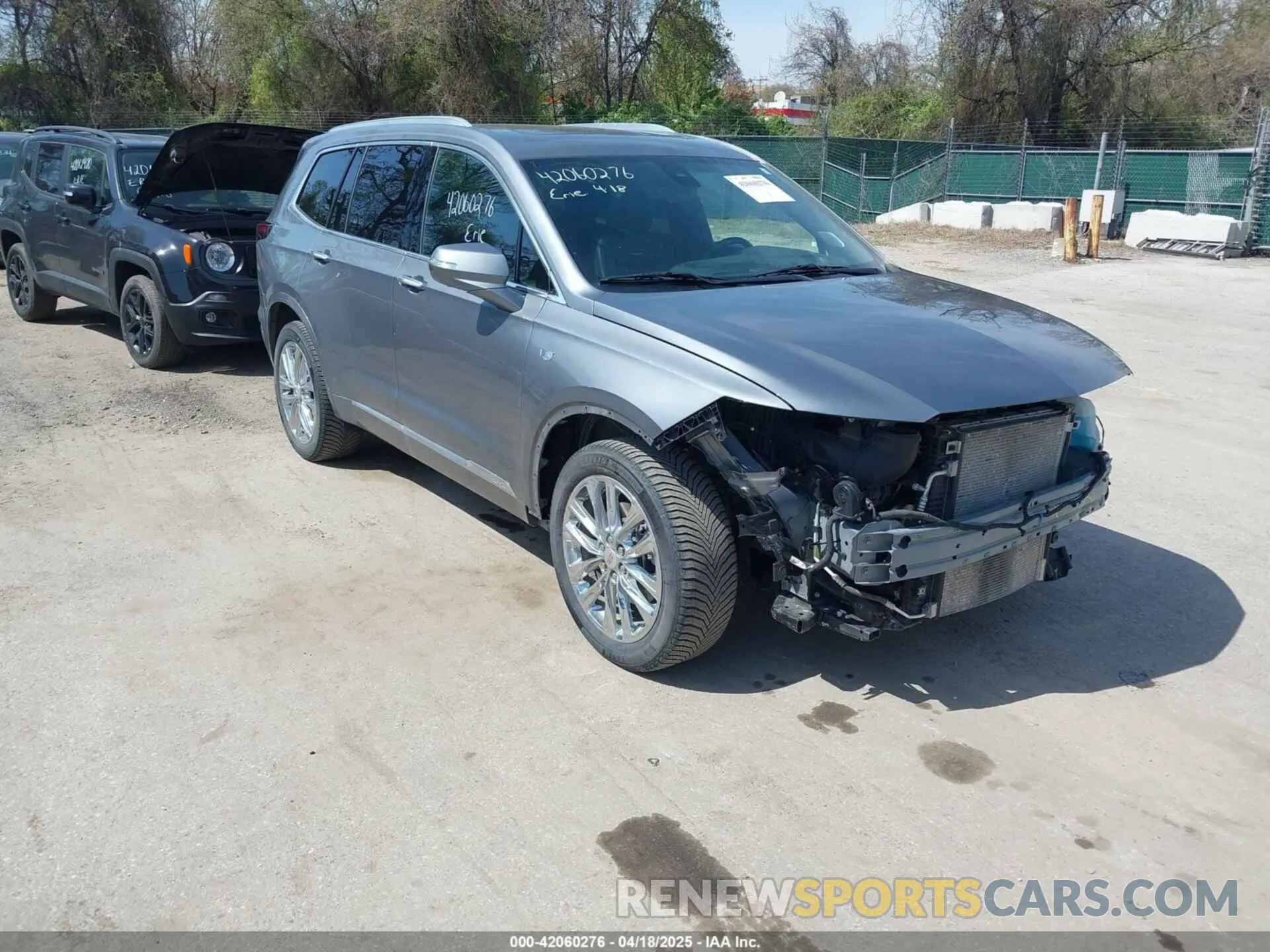 1 Фотография поврежденного автомобиля 1GYKPFRS6NZ110074 CADILLAC XT6 2022