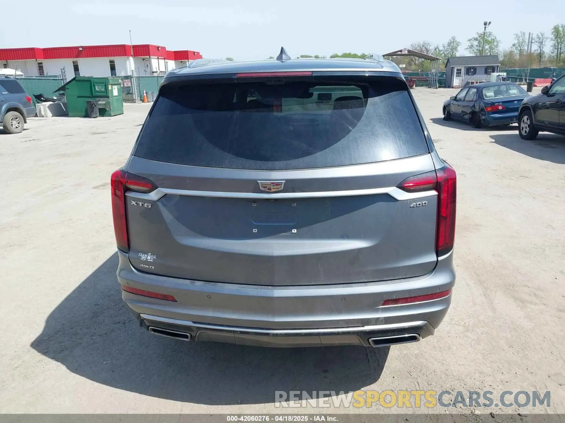 17 Фотография поврежденного автомобиля 1GYKPFRS6NZ110074 CADILLAC XT6 2022