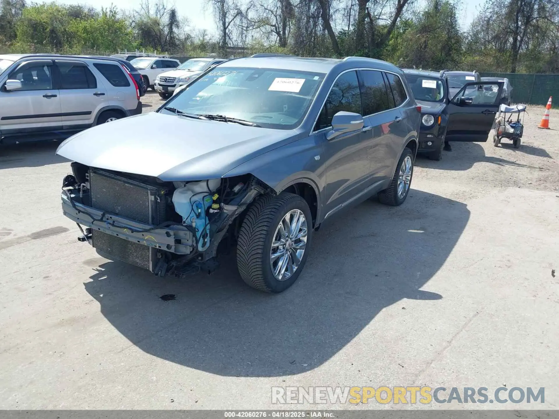2 Фотография поврежденного автомобиля 1GYKPFRS6NZ110074 CADILLAC XT6 2022