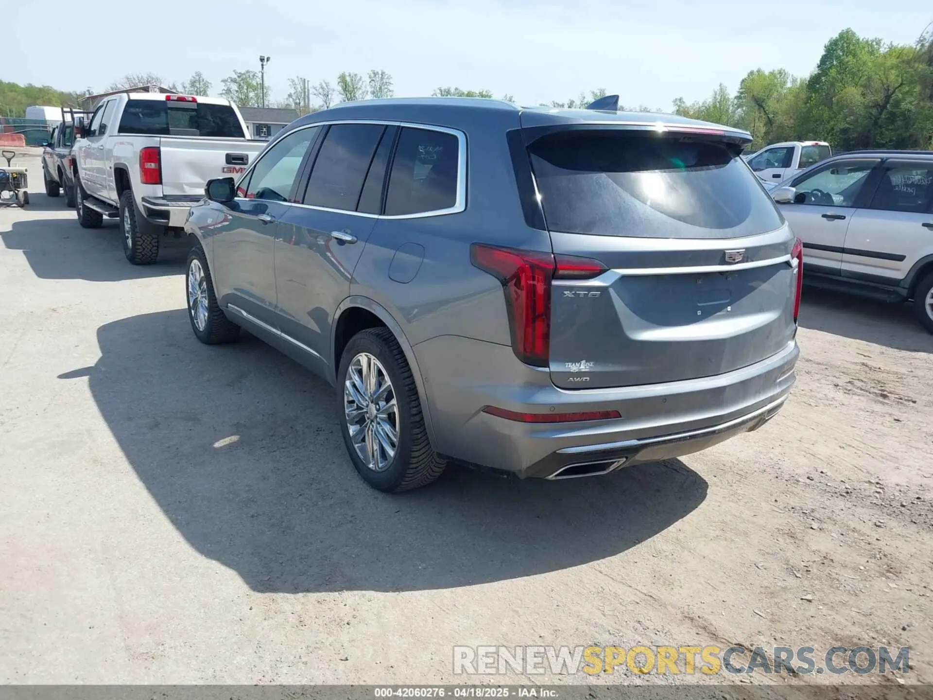 3 Фотография поврежденного автомобиля 1GYKPFRS6NZ110074 CADILLAC XT6 2022