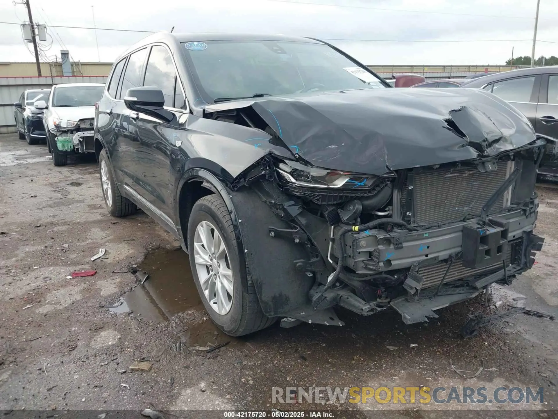 1 Фотография поврежденного автомобиля 1GYKPAR43PZ147512 CADILLAC XT6 2023
