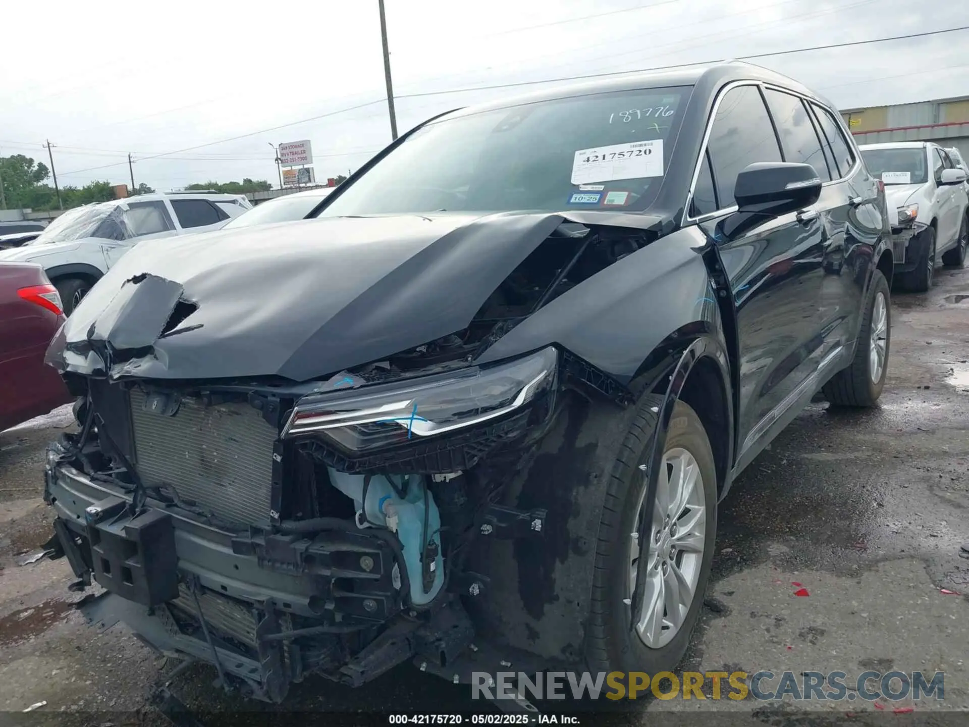 2 Фотография поврежденного автомобиля 1GYKPAR43PZ147512 CADILLAC XT6 2023