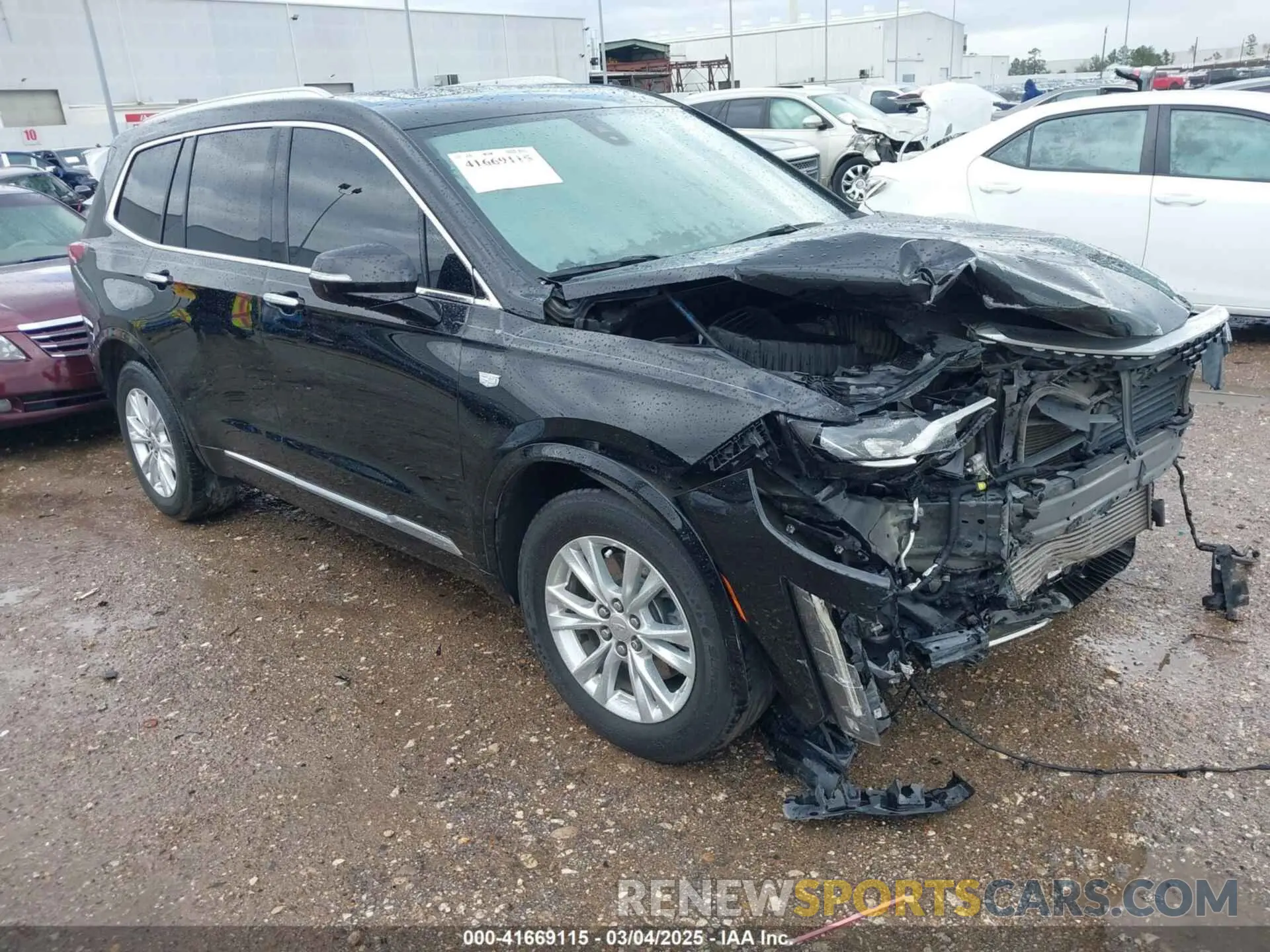 1 Фотография поврежденного автомобиля 1GYKPAR44PZ114020 CADILLAC XT6 2023