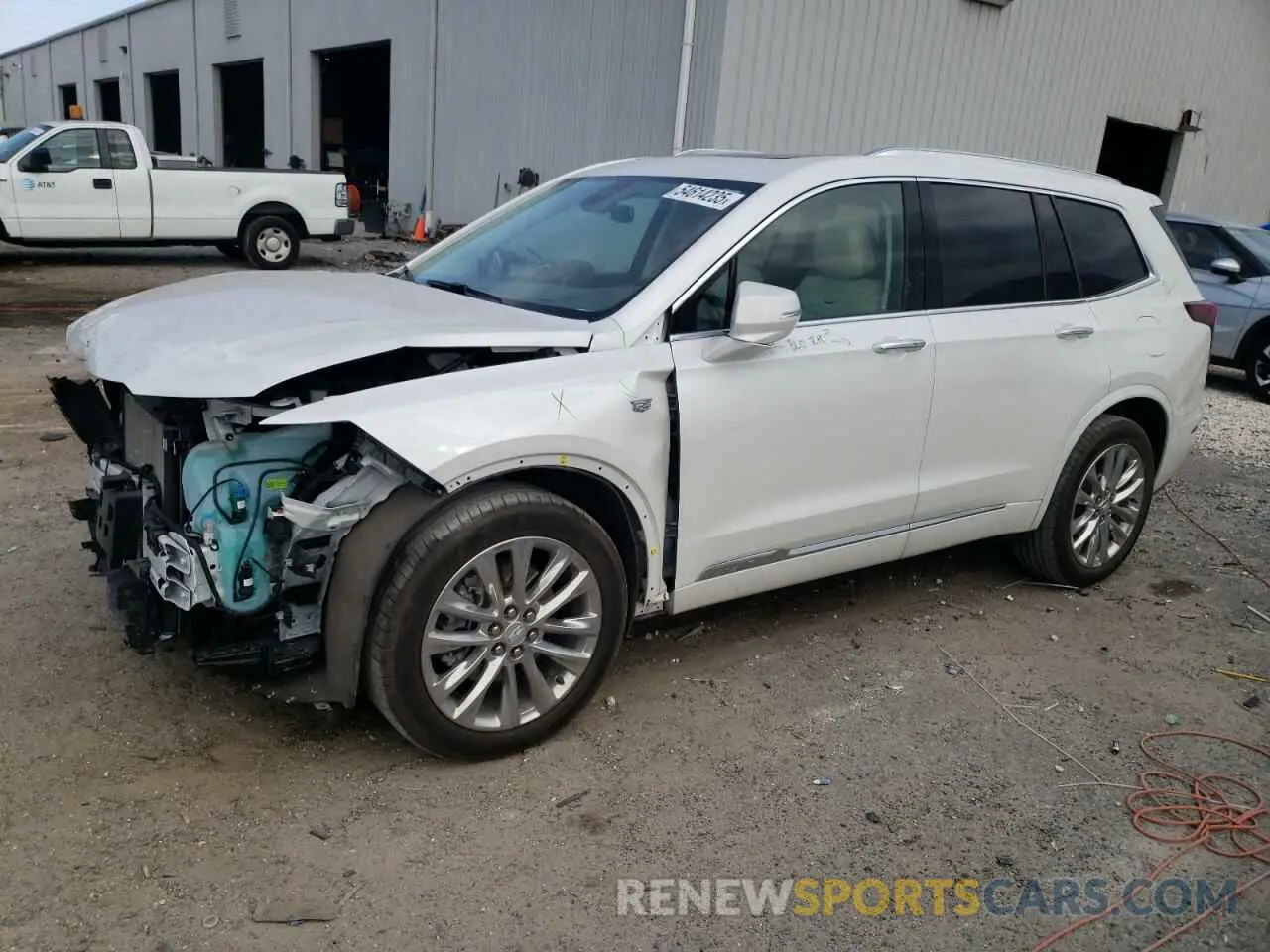 1 Photograph of a damaged car 1GYKPCRS5PZ120161 CADILLAC XT6 2023
