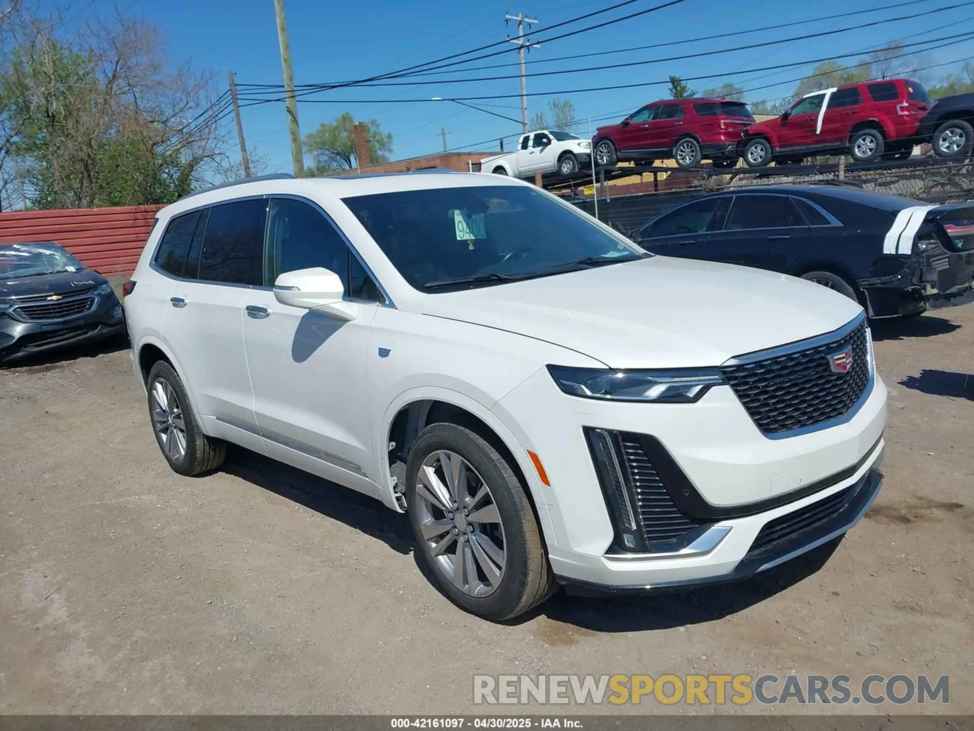 1 Photograph of a damaged car 1GYKPDRS4PZ182799 CADILLAC XT6 2023