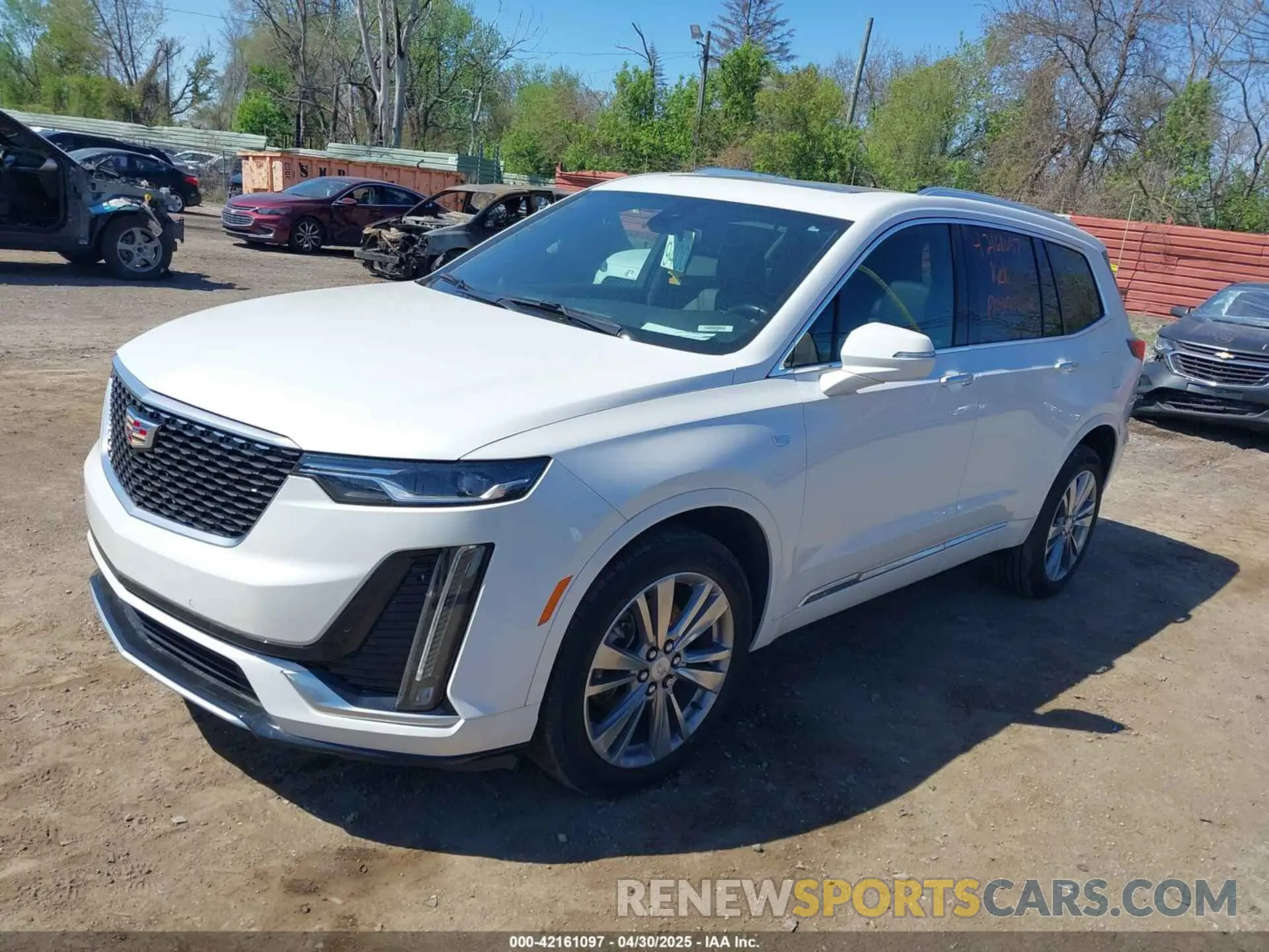 2 Photograph of a damaged car 1GYKPDRS4PZ182799 CADILLAC XT6 2023