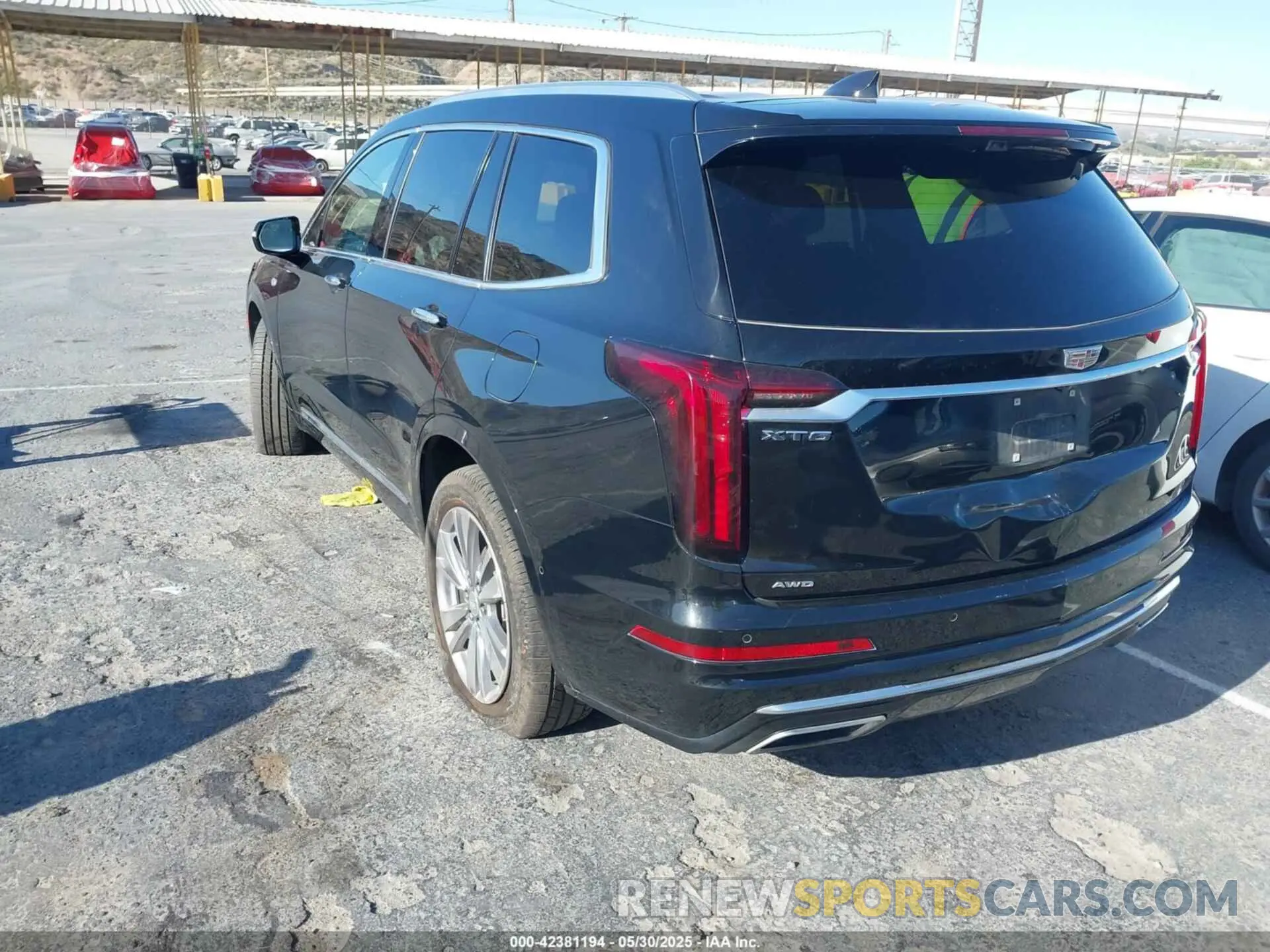 3 Photograph of a damaged car 1GYKPDRS6PZ162828 CADILLAC XT6 2023