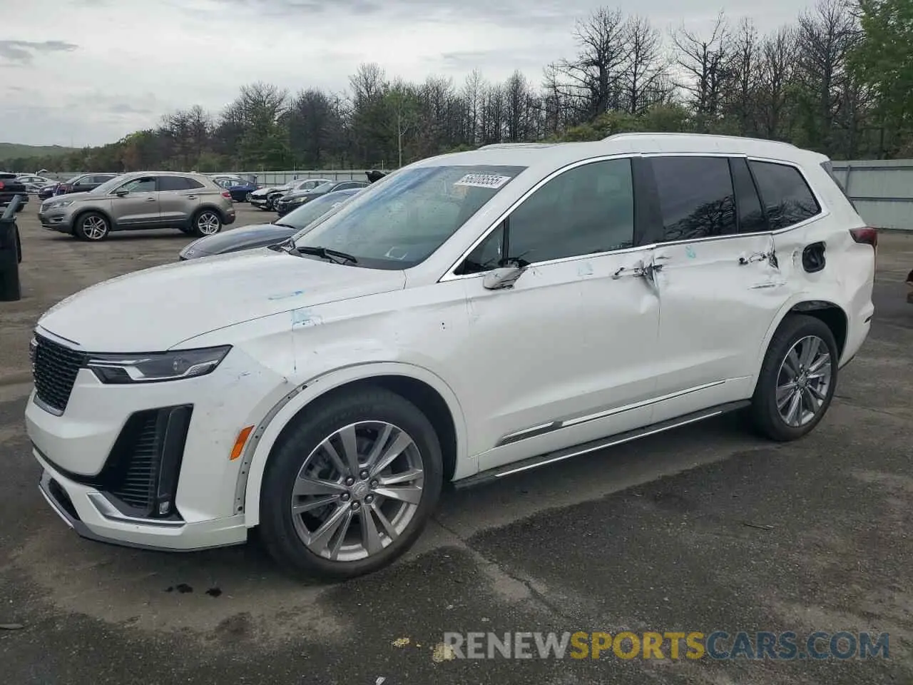 1 Photograph of a damaged car 1GYKPDRS8PZ205145 CADILLAC XT6 2023