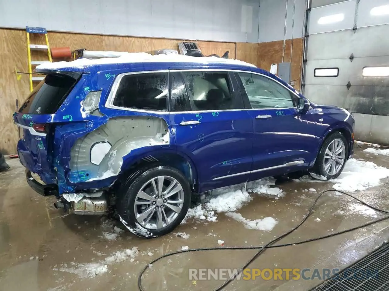 3 Фотография поврежденного автомобиля 1GYKPDRS9PZ129497 CADILLAC XT6 2023