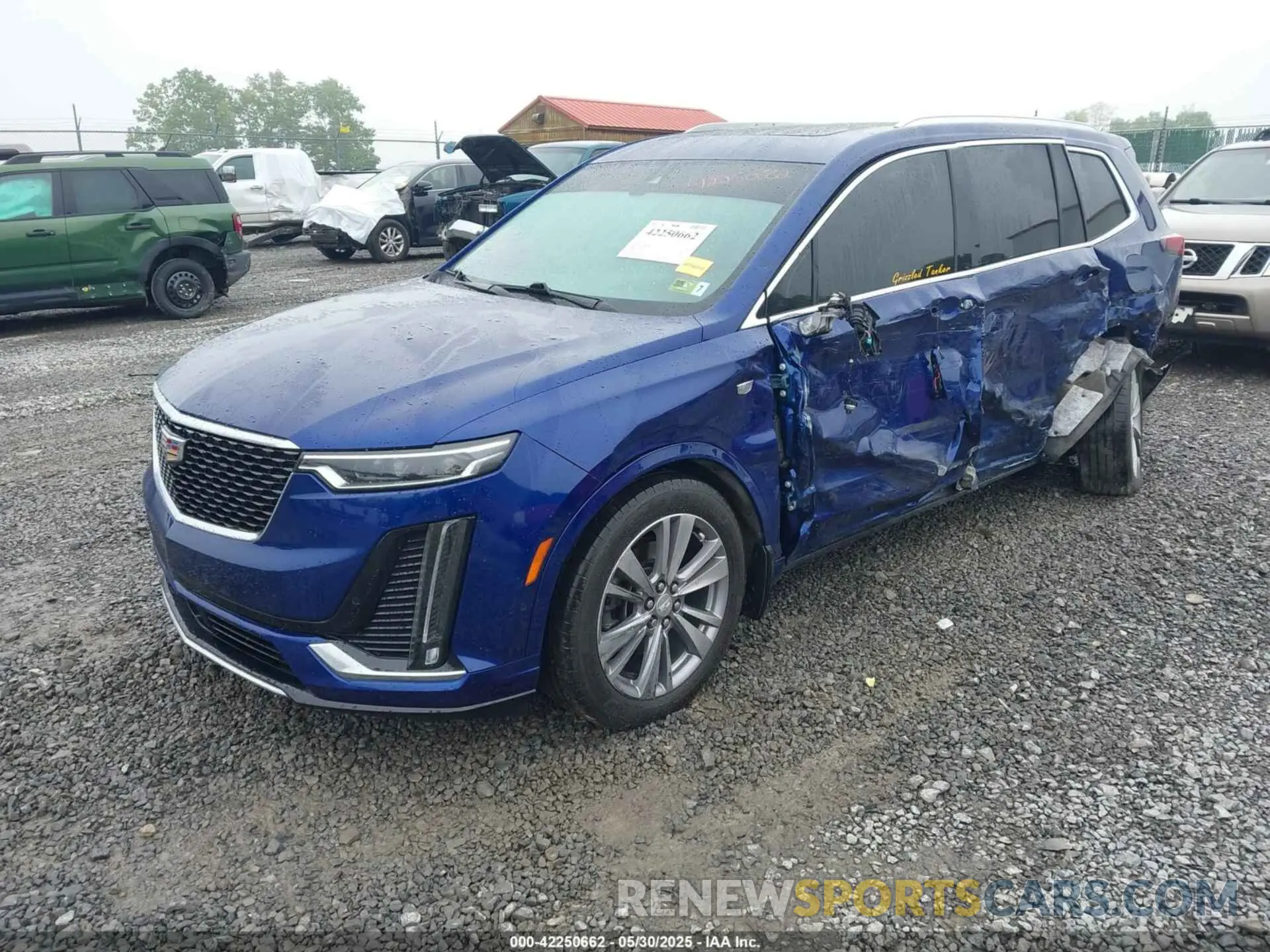 2 Фотография поврежденного автомобиля 1GYKPFRS1PZ180407 CADILLAC XT6 2023