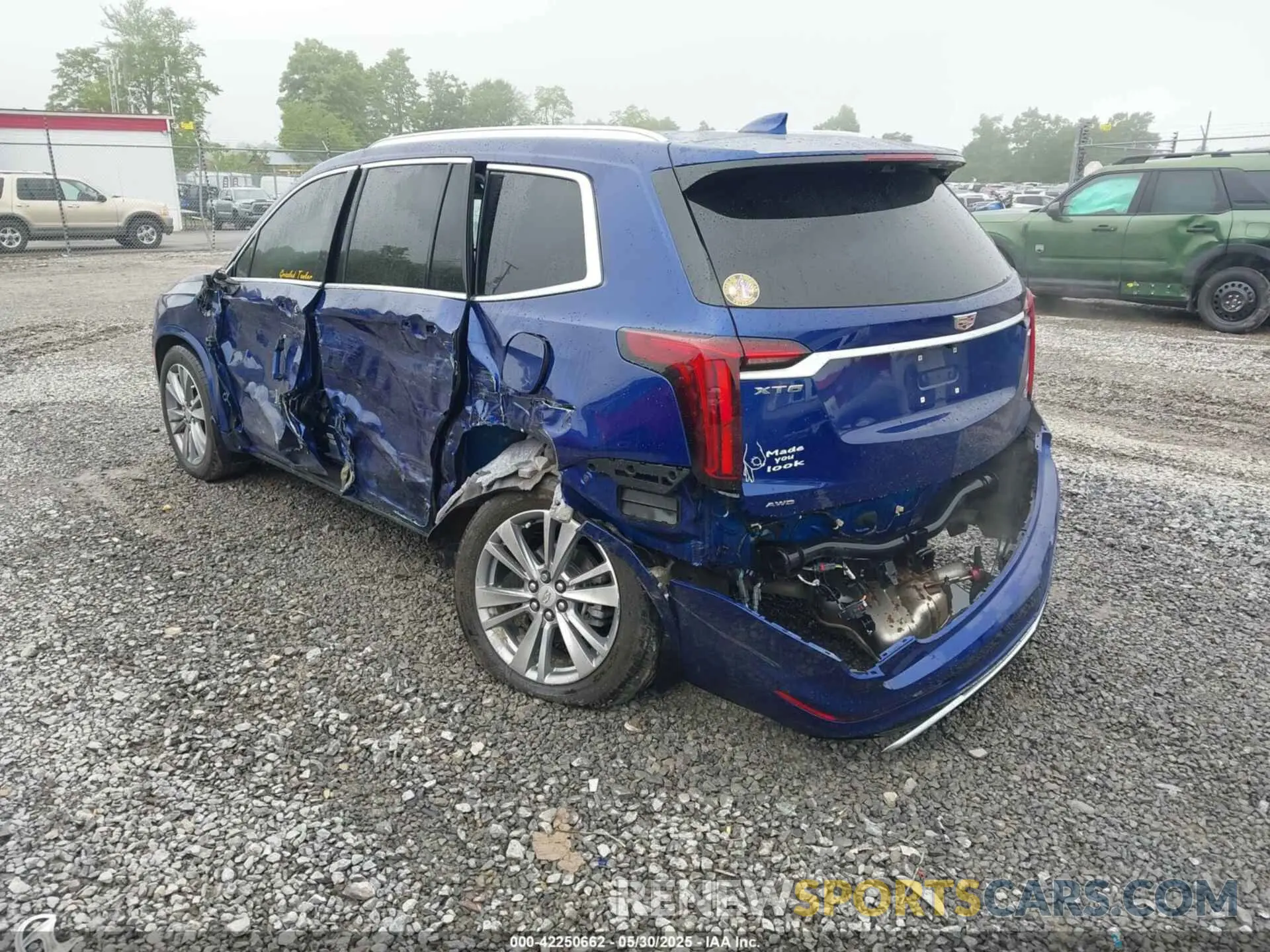 3 Фотография поврежденного автомобиля 1GYKPFRS1PZ180407 CADILLAC XT6 2023