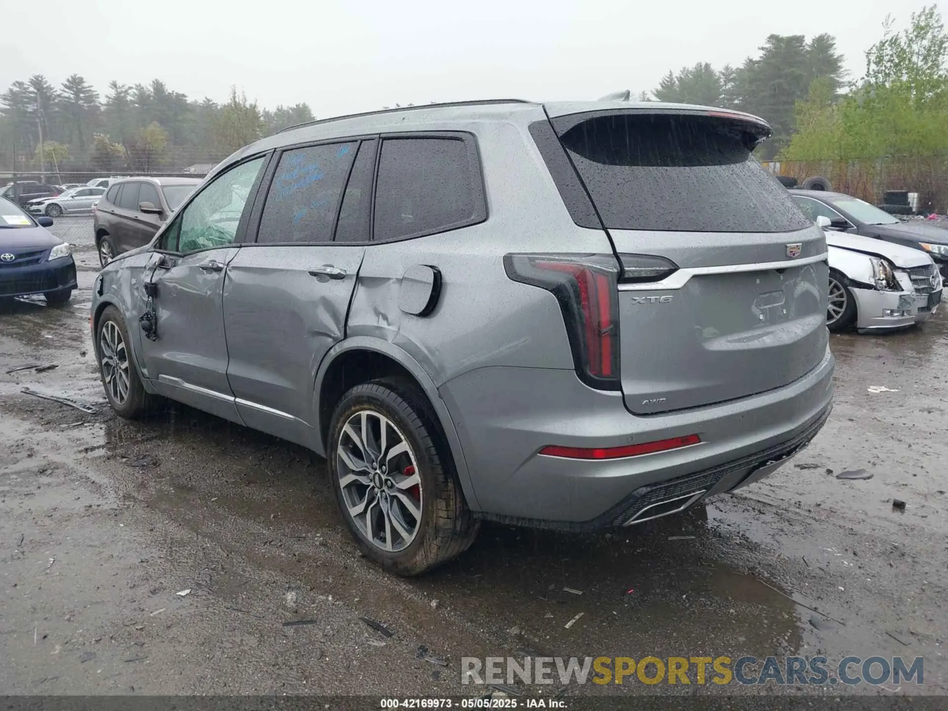 3 Фотография поврежденного автомобиля 1GYKPHRS2PZ179987 CADILLAC XT6 2023