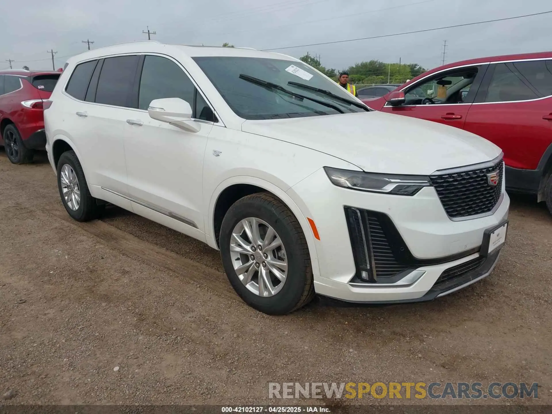 1 Photograph of a damaged car 1GYKPAR48RZ741421 CADILLAC XT6 2024