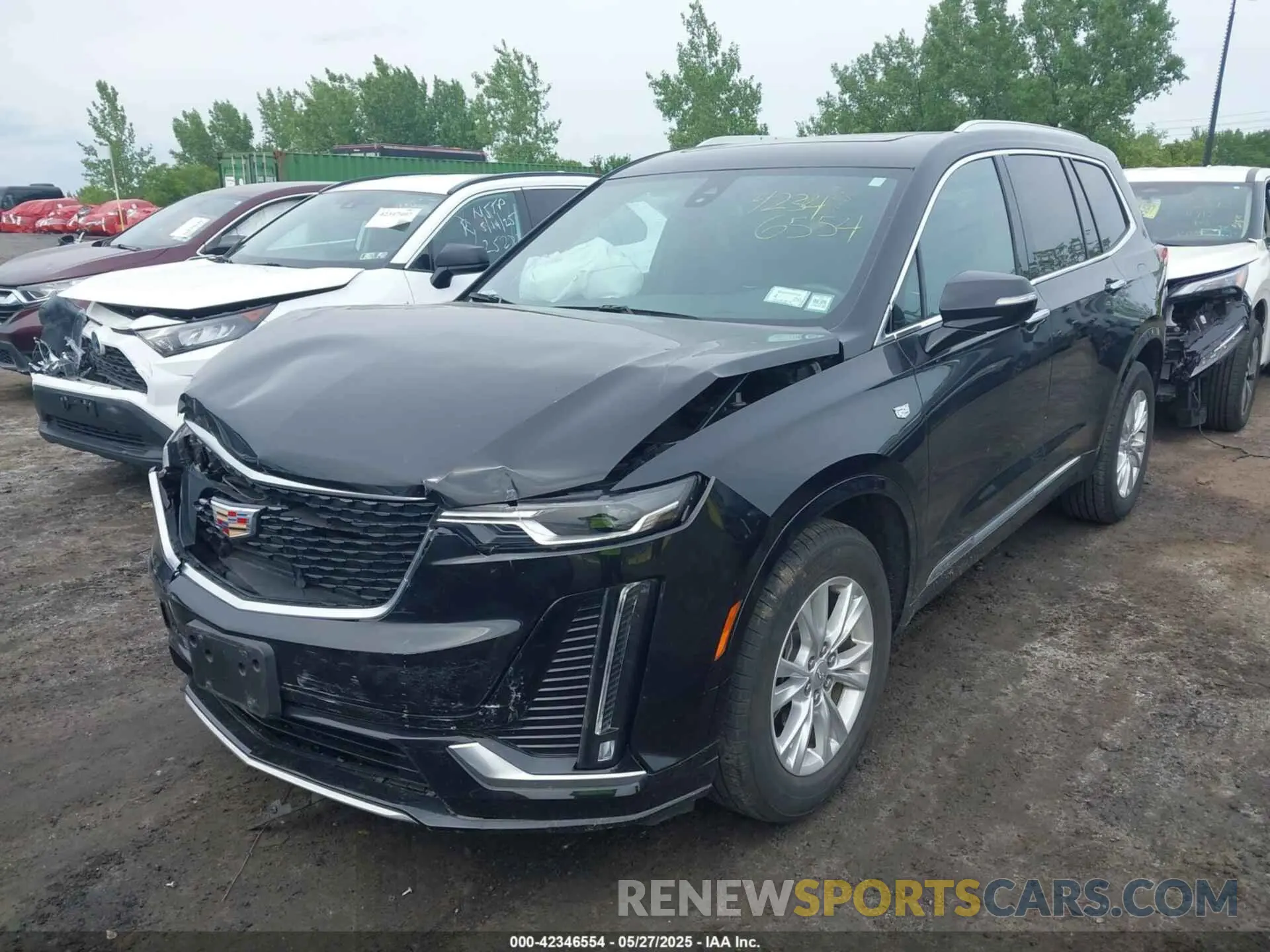 2 Фотография поврежденного автомобиля 1GYKPBR49RZ723838 CADILLAC XT6 2024