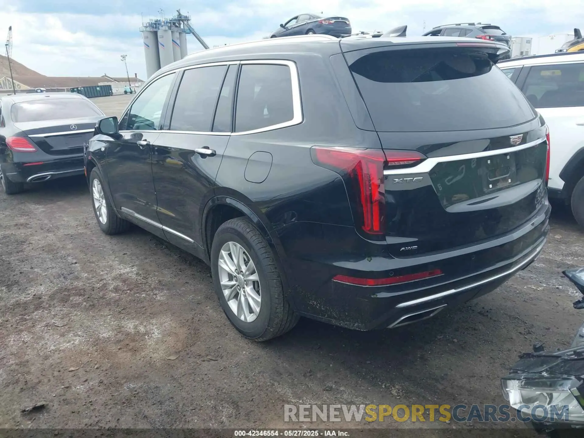 3 Фотография поврежденного автомобиля 1GYKPBR49RZ723838 CADILLAC XT6 2024