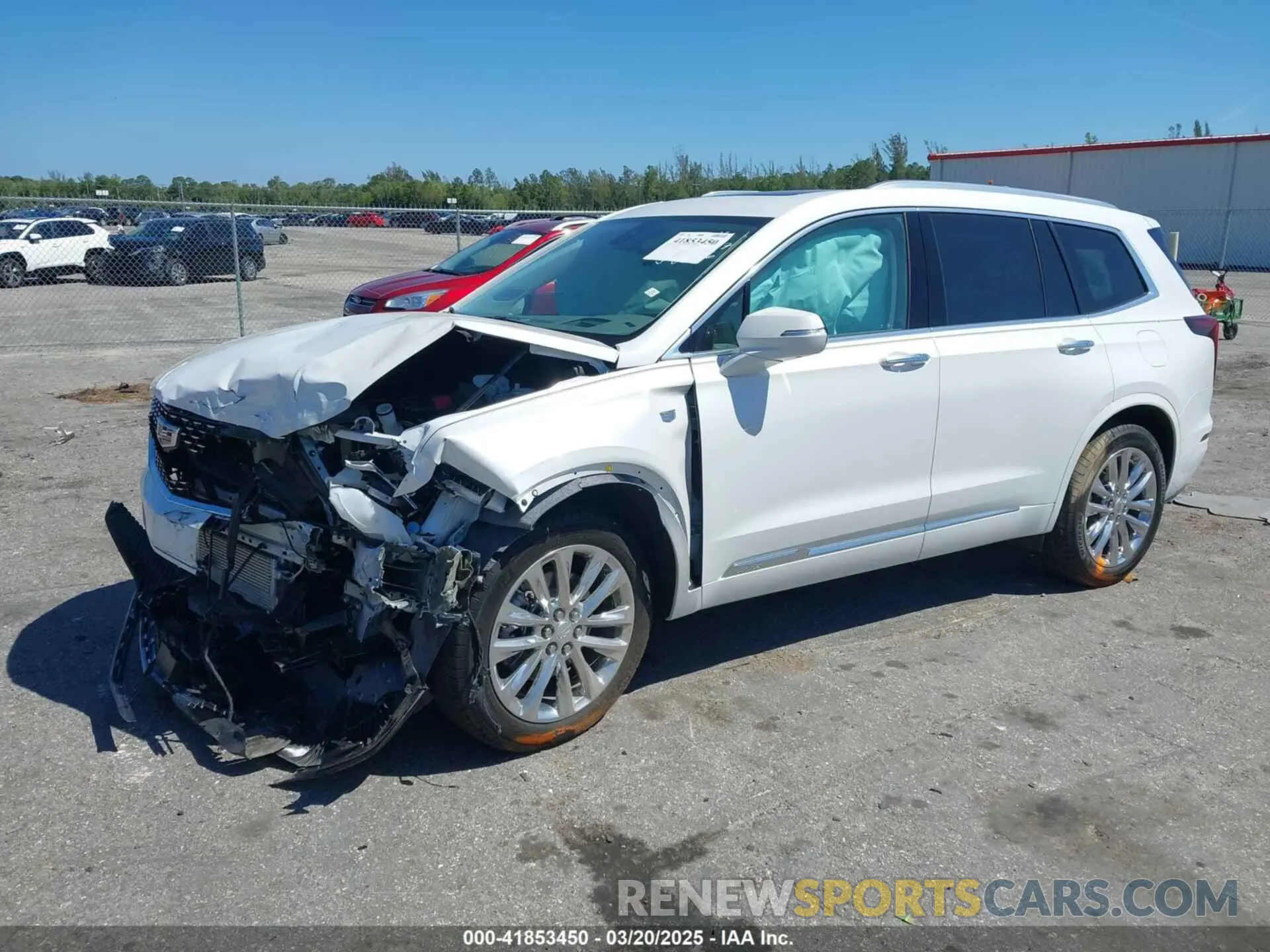 2 Photograph of a damaged car 1GYKPCRS0RZ700856 CADILLAC XT6 2024