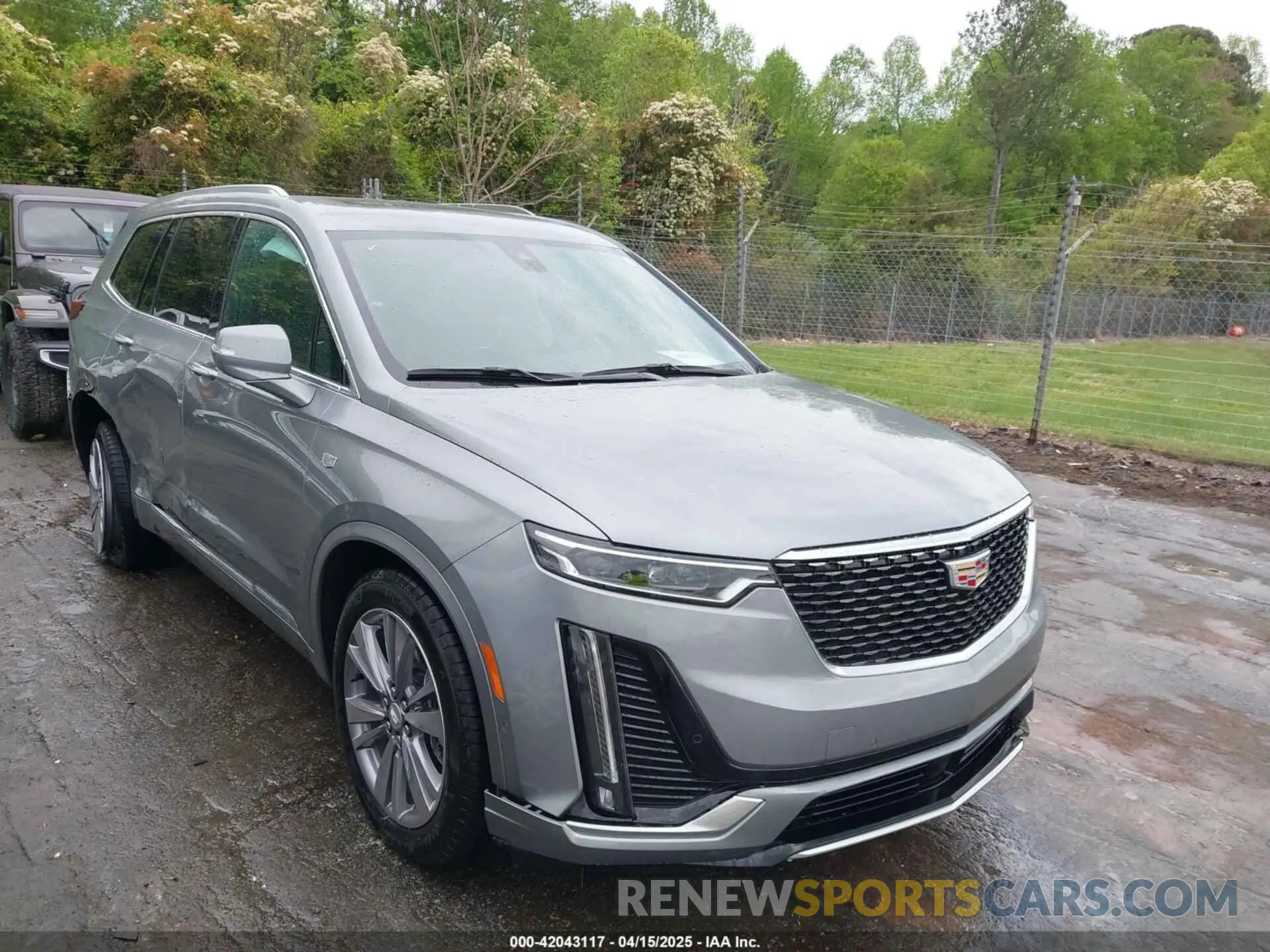 1 Photograph of a damaged car 1GYKPCRS0RZ748048 CADILLAC XT6 2024