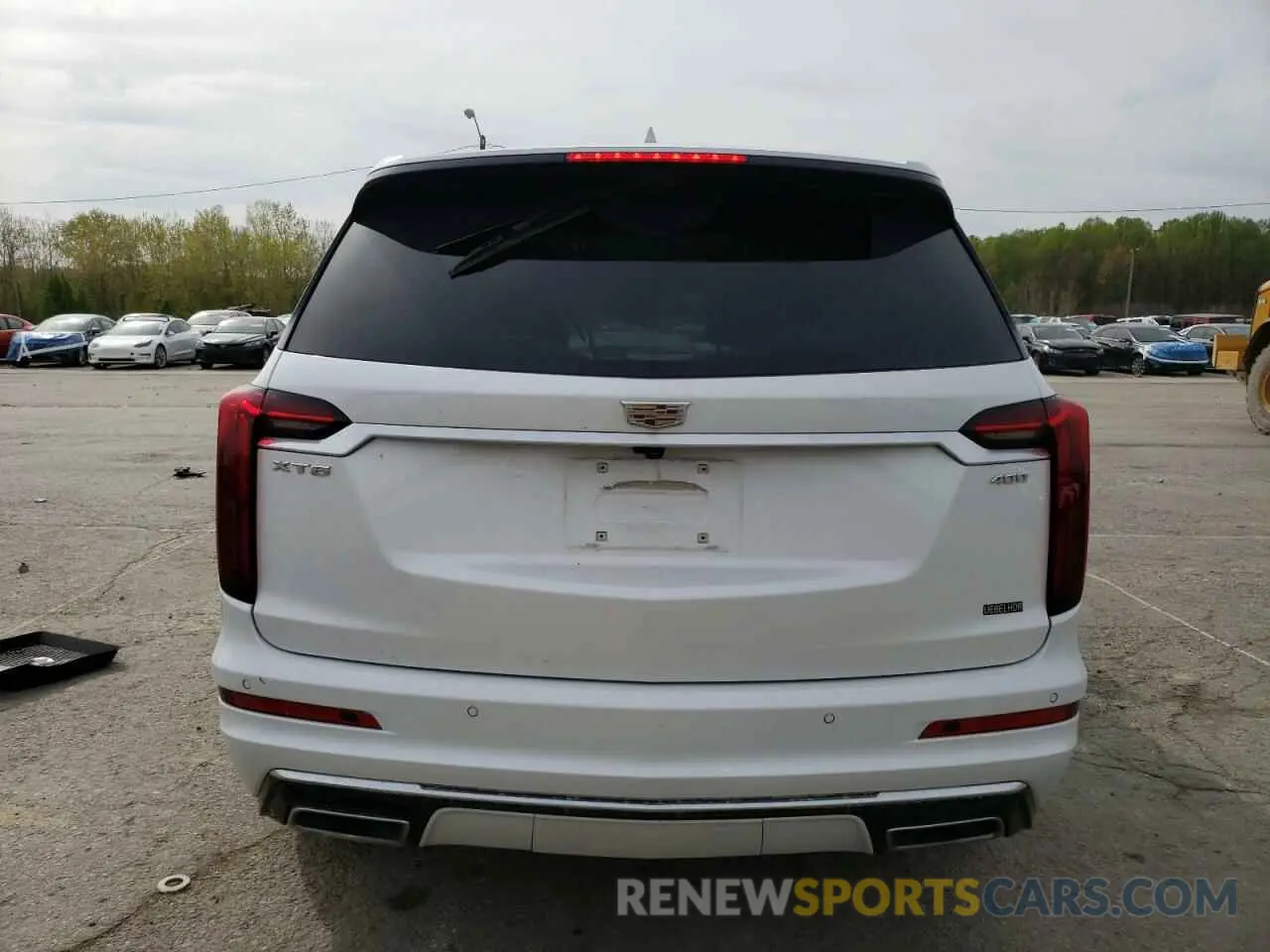 6 Photograph of a damaged car 1GYKPCRS4RZ702383 CADILLAC XT6 2024