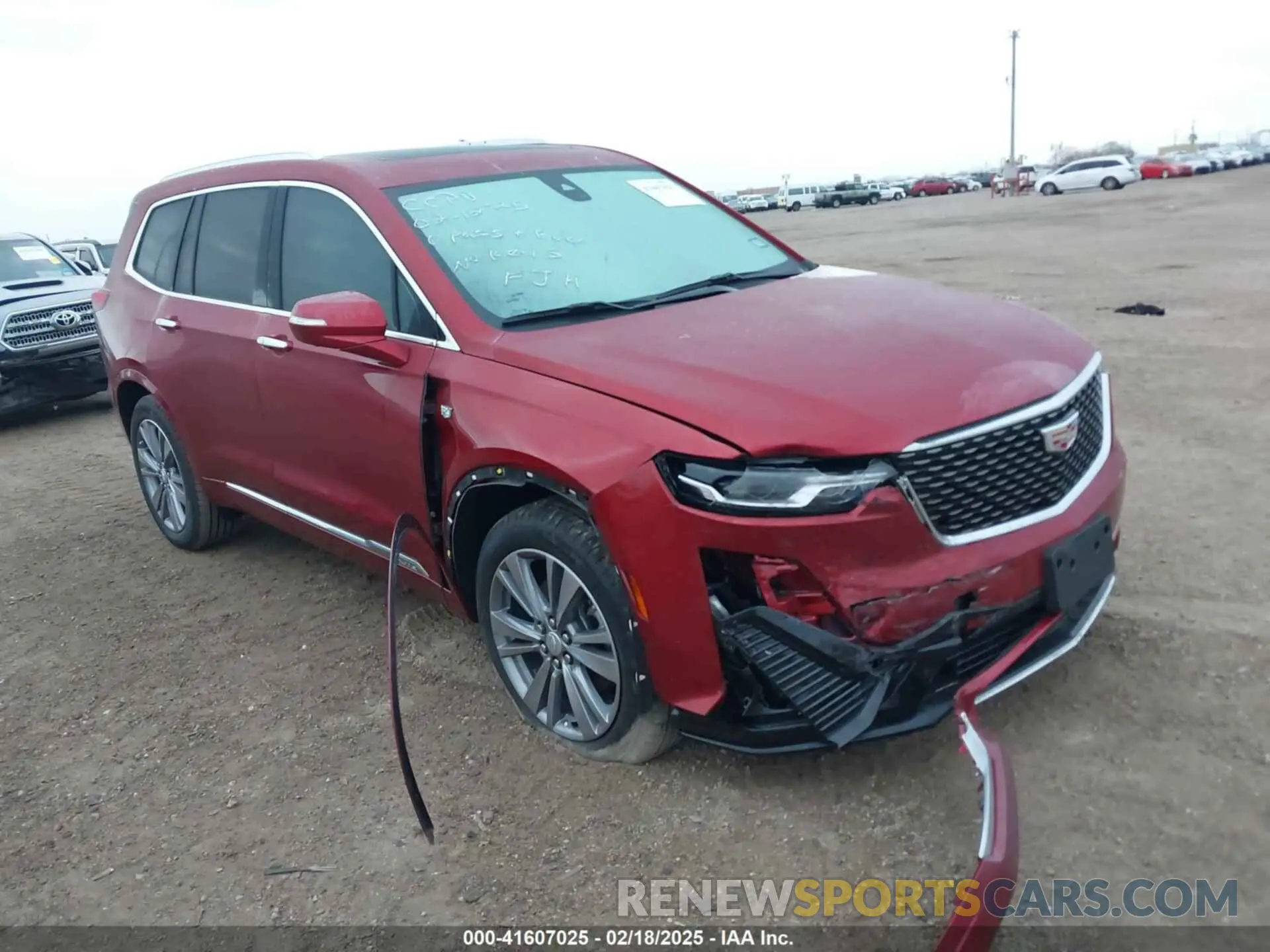 1 Фотография поврежденного автомобиля 1GYKPCRS4RZ753639 CADILLAC XT6 2024