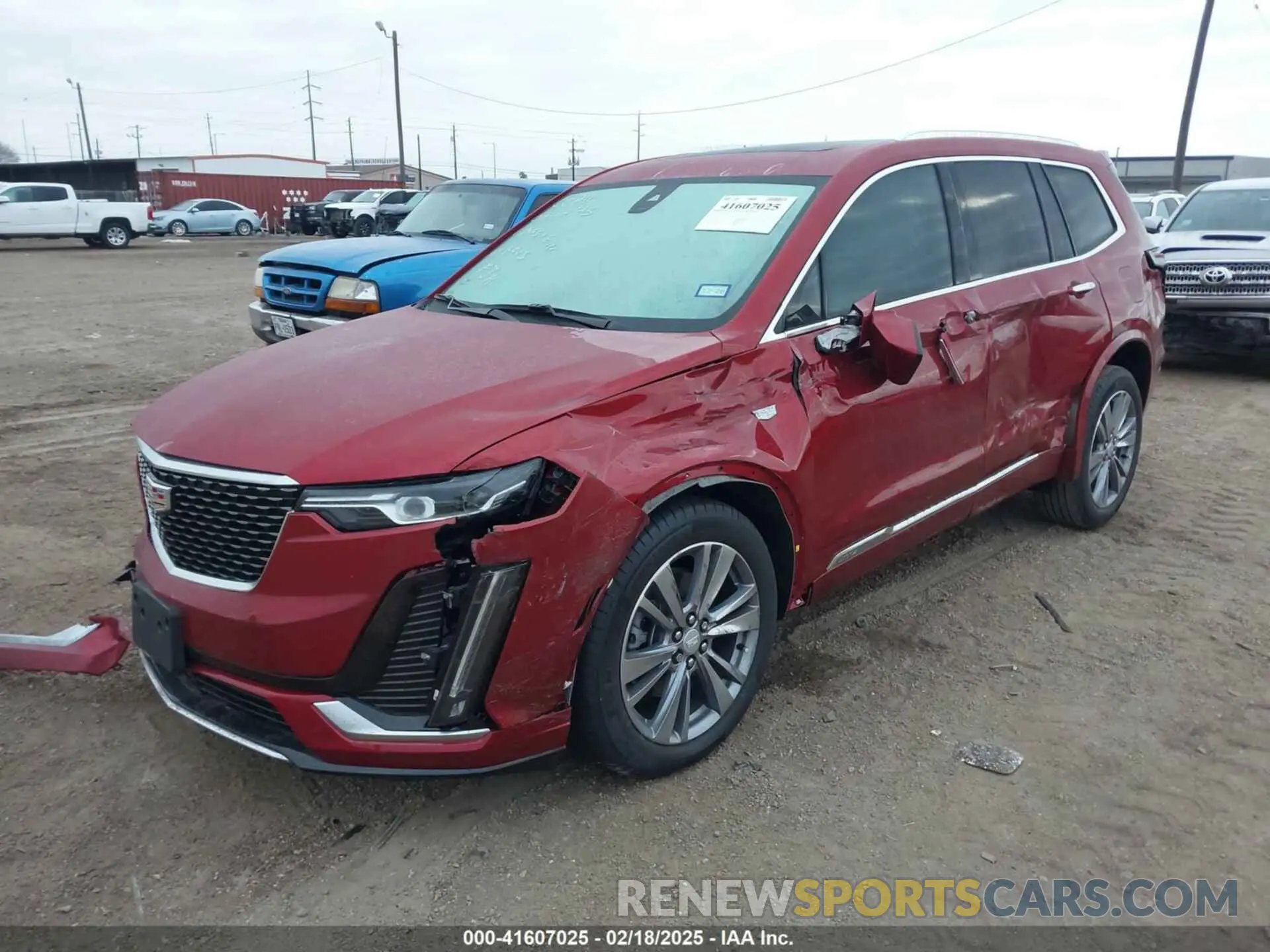 2 Фотография поврежденного автомобиля 1GYKPCRS4RZ753639 CADILLAC XT6 2024
