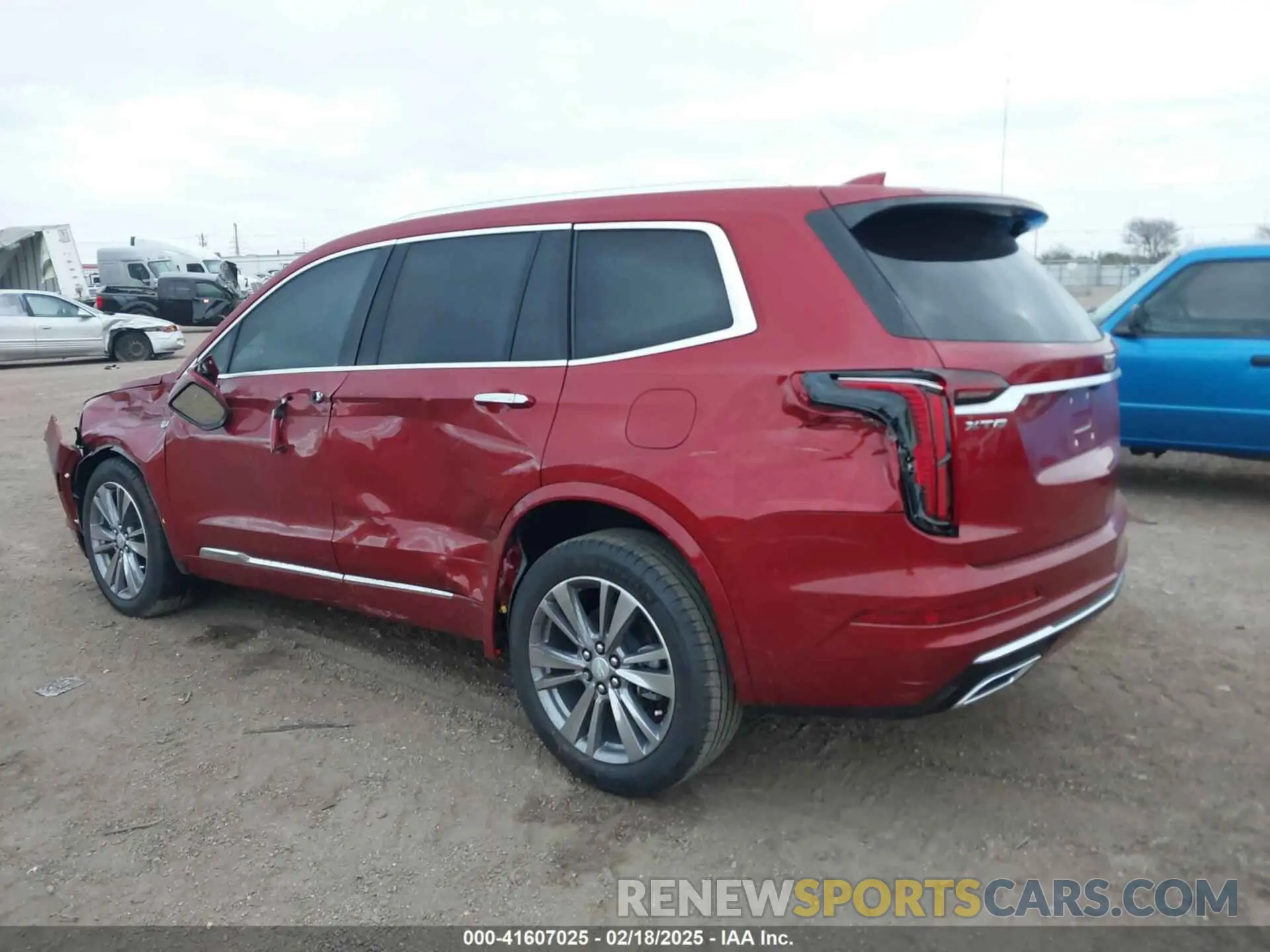 3 Фотография поврежденного автомобиля 1GYKPCRS4RZ753639 CADILLAC XT6 2024