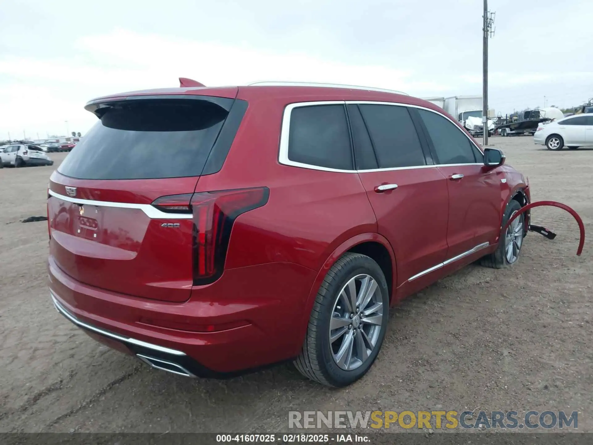 4 Фотография поврежденного автомобиля 1GYKPCRS4RZ753639 CADILLAC XT6 2024