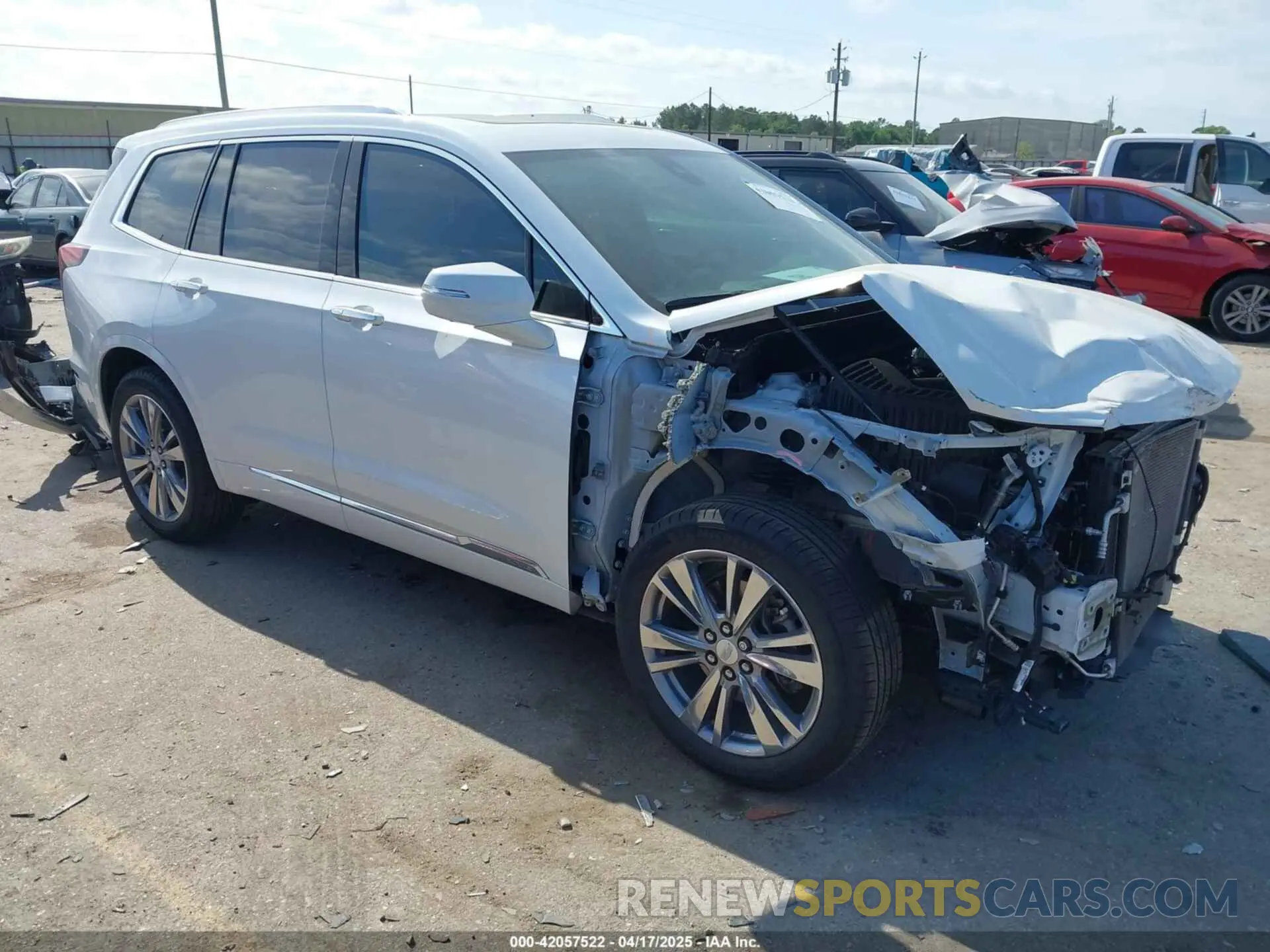 1 Фотография поврежденного автомобиля 1GYKPCRS9RZ726694 CADILLAC XT6 2024