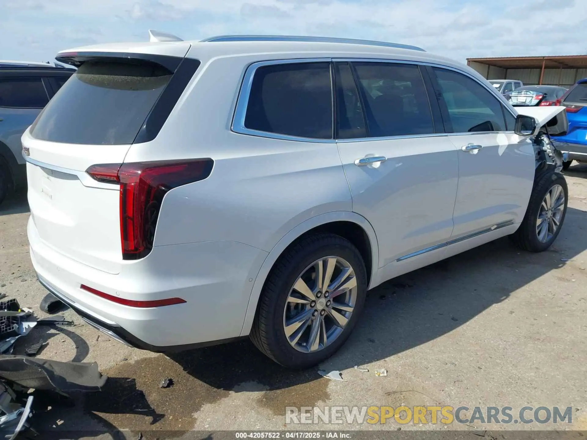 4 Фотография поврежденного автомобиля 1GYKPCRS9RZ726694 CADILLAC XT6 2024