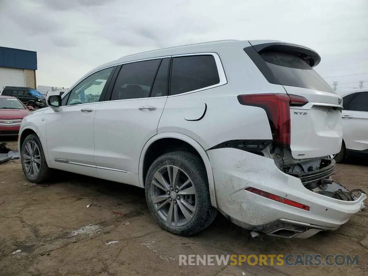 2 Photograph of a damaged car 1GYKPDRS0RZ759007 CADILLAC XT6 2024