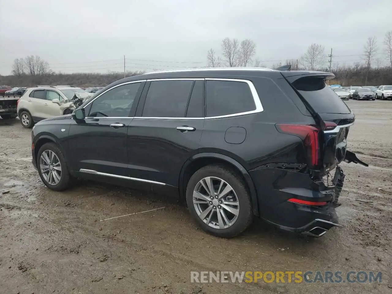 2 Photograph of a damaged car 1GYKPDRS3RZ736434 CADILLAC XT6 2024