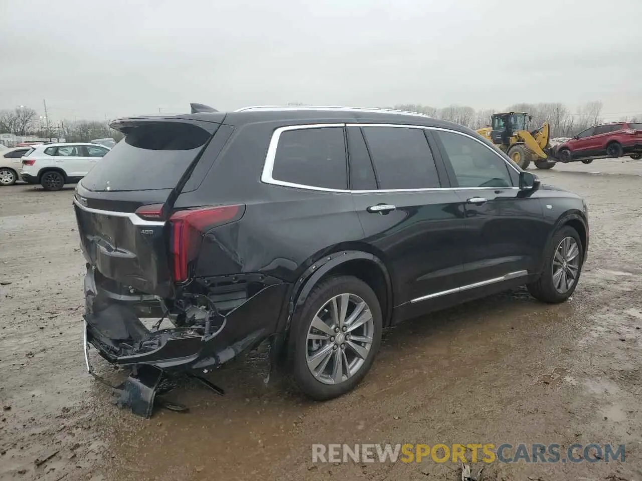 3 Photograph of a damaged car 1GYKPDRS3RZ736434 CADILLAC XT6 2024