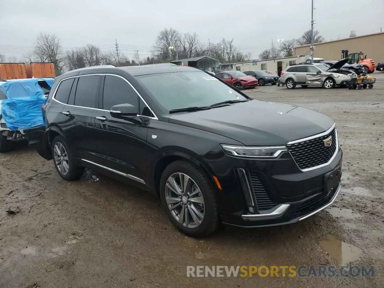 4 Photograph of a damaged car 1GYKPDRS3RZ736434 CADILLAC XT6 2024