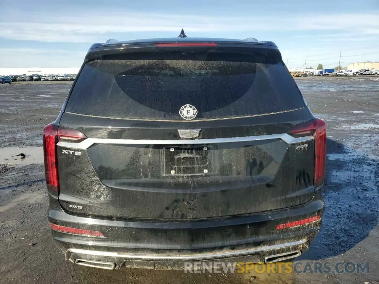 6 Photograph of a damaged car 1GYKPDRS4RZ709047 CADILLAC XT6 2024