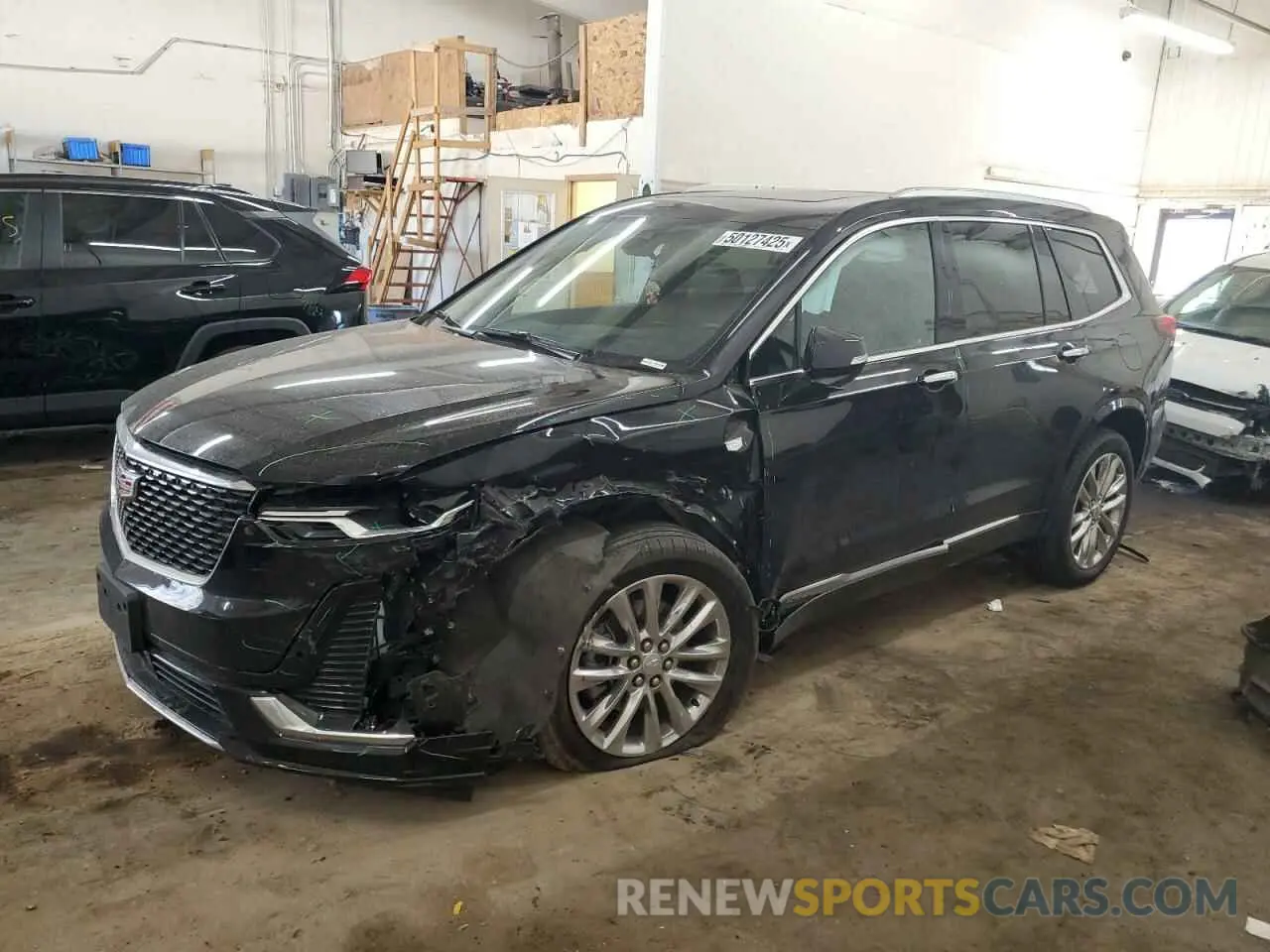 1 Photograph of a damaged car 1GYKPDRS8RZ706118 CADILLAC XT6 2024