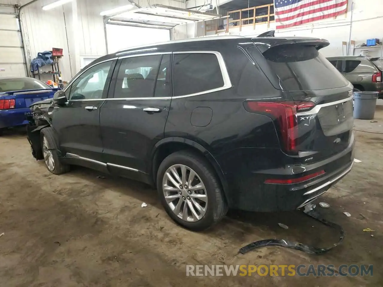 2 Photograph of a damaged car 1GYKPDRS8RZ706118 CADILLAC XT6 2024