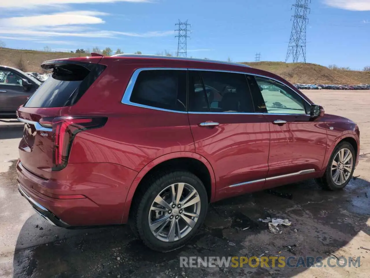 3 Photograph of a damaged car 1GYKPDRSXRZ711949 CADILLAC XT6 2024