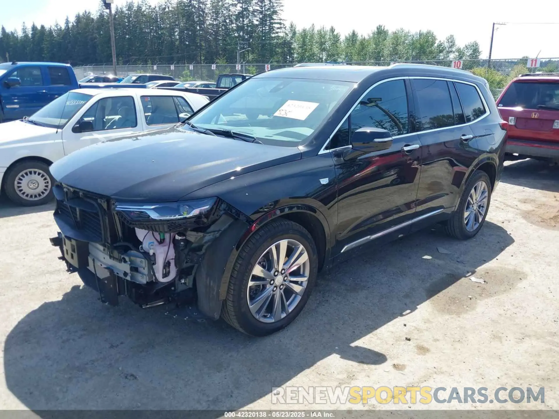 2 Photograph of a damaged car 1GYKPDRSXRZ721817 CADILLAC XT6 2024