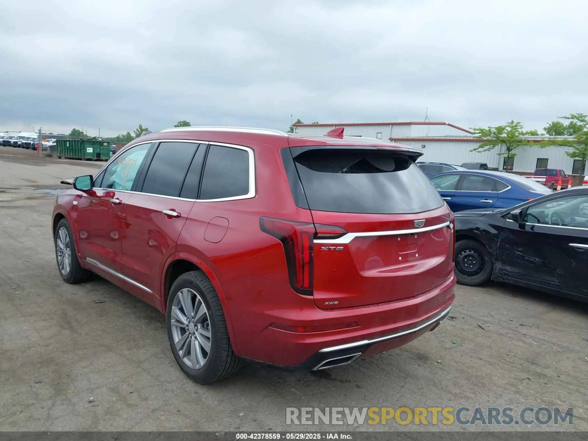 3 Photograph of a damaged car 1GYKPDRSXRZ724989 CADILLAC XT6 2024