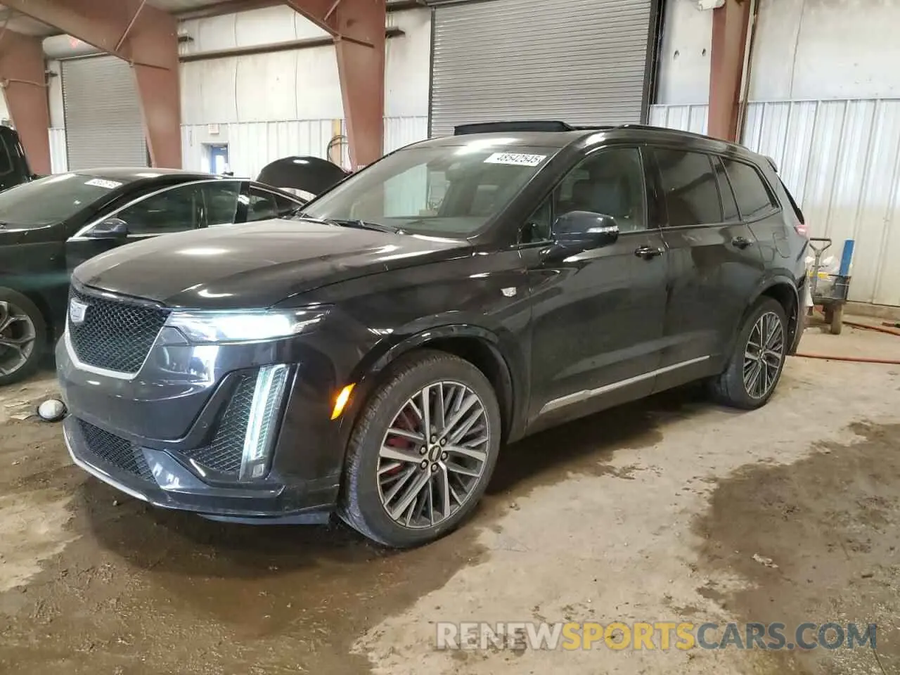 1 Photograph of a damaged car 1GYKPGRS4RZ732359 CADILLAC XT6 2024