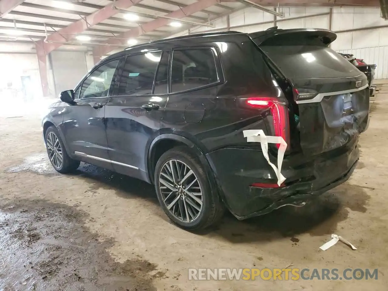 2 Photograph of a damaged car 1GYKPGRS4RZ732359 CADILLAC XT6 2024