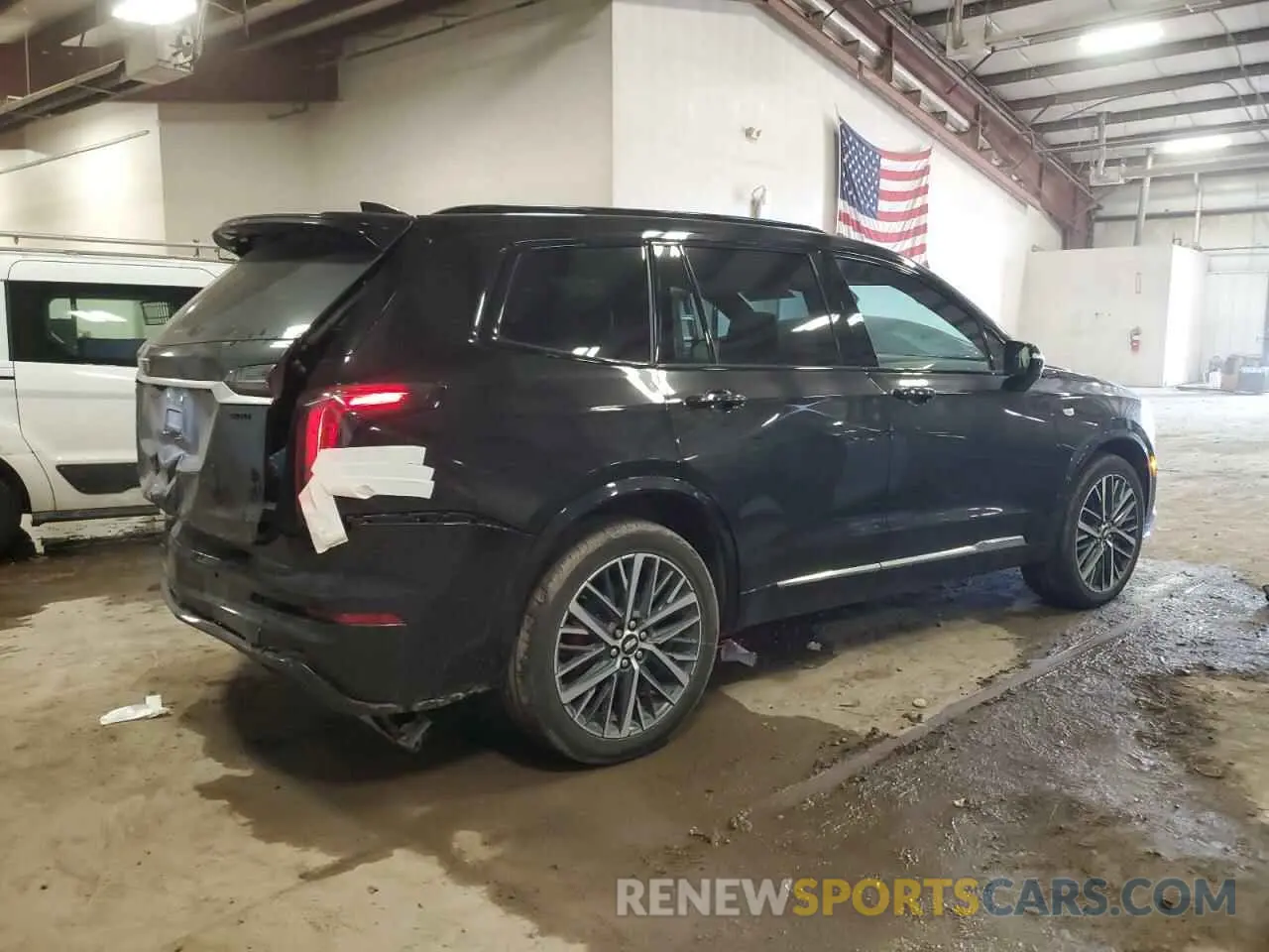 3 Photograph of a damaged car 1GYKPGRS4RZ732359 CADILLAC XT6 2024