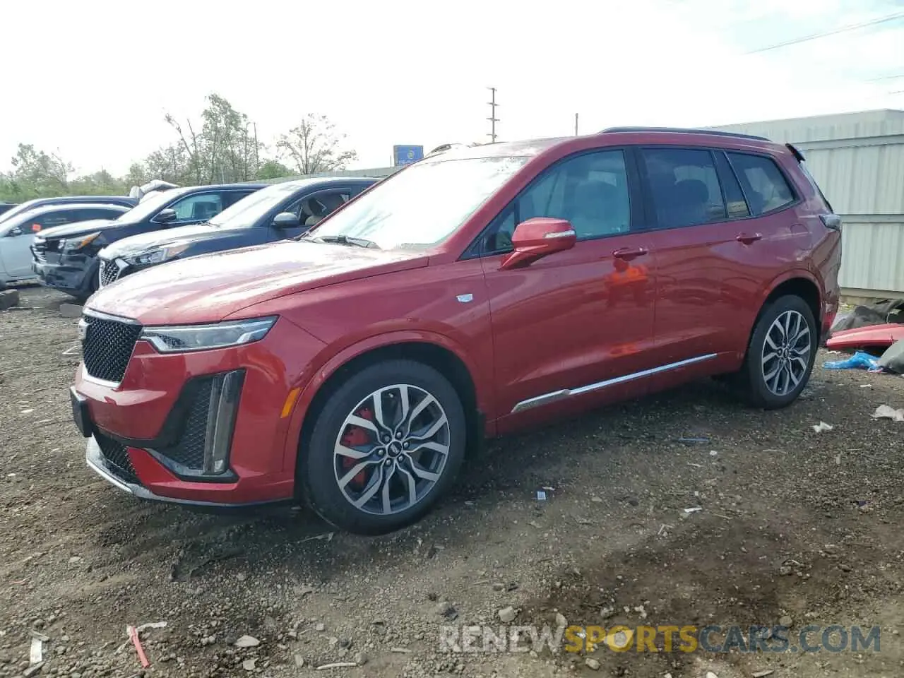 1 Фотография поврежденного автомобиля 1GYKPGRS5RZ715506 CADILLAC XT6 2024