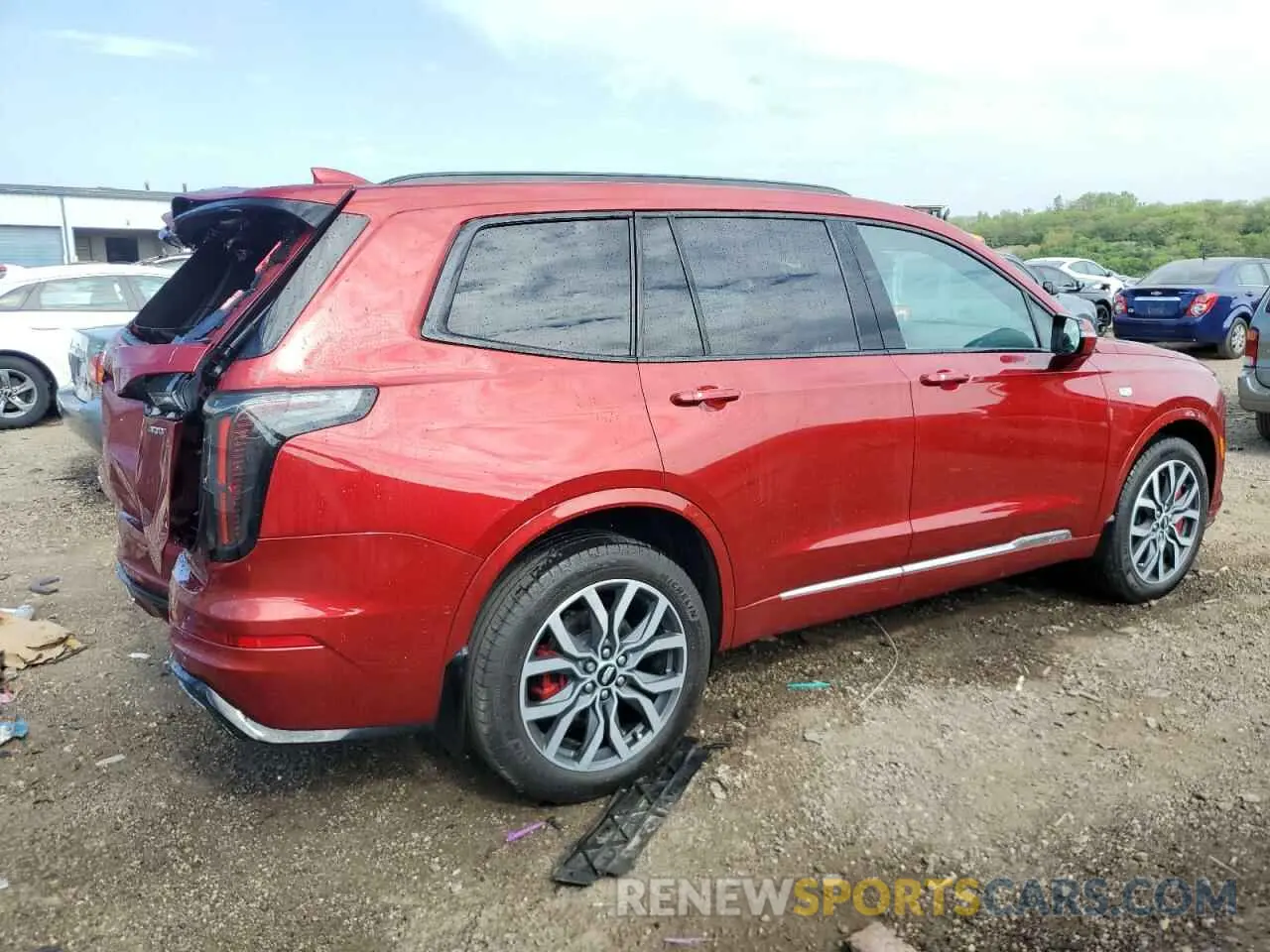 3 Фотография поврежденного автомобиля 1GYKPGRS5RZ715506 CADILLAC XT6 2024